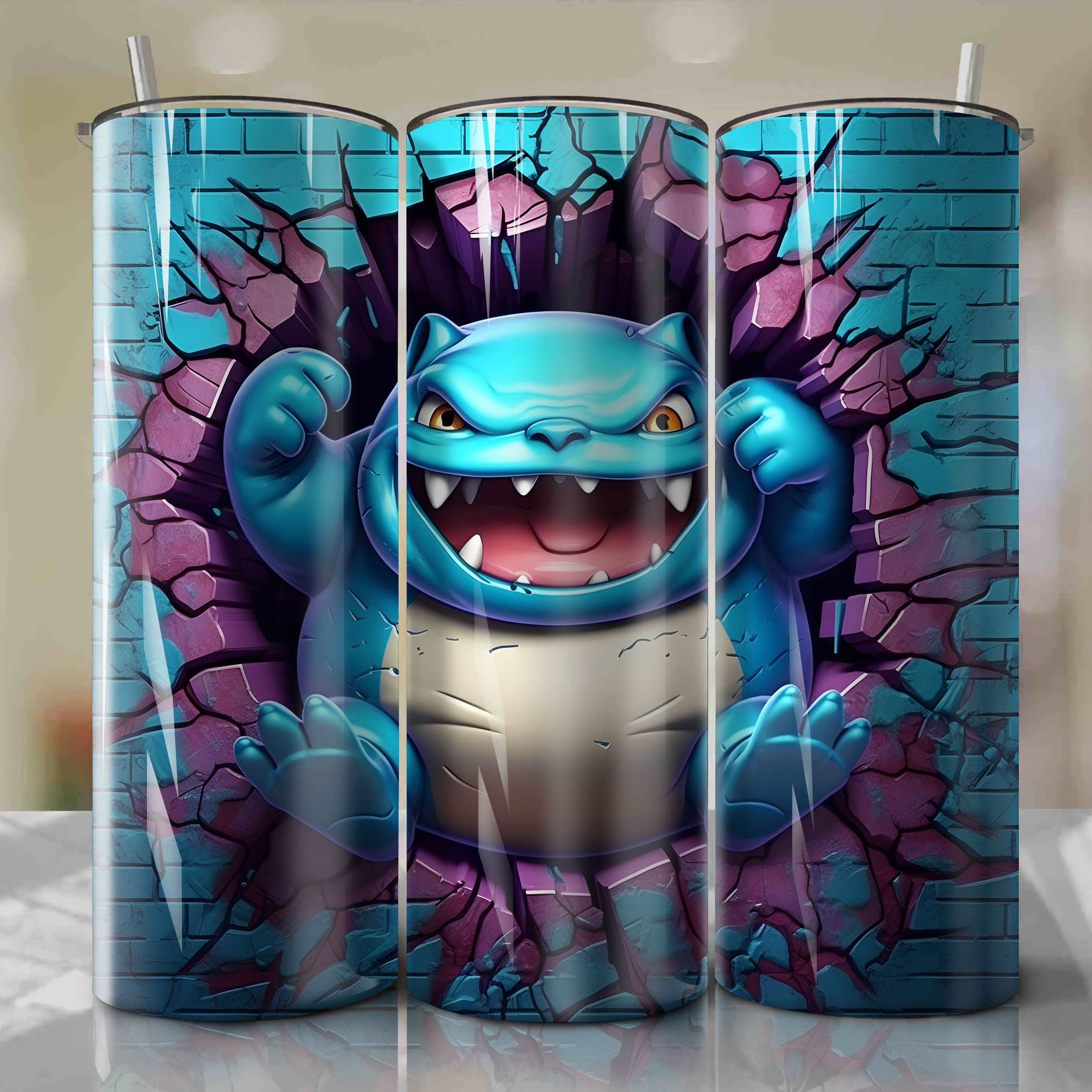 Frog Tumbler Wrap PNG, 20OZ Skinny Tumbler PNG - So Fontsy