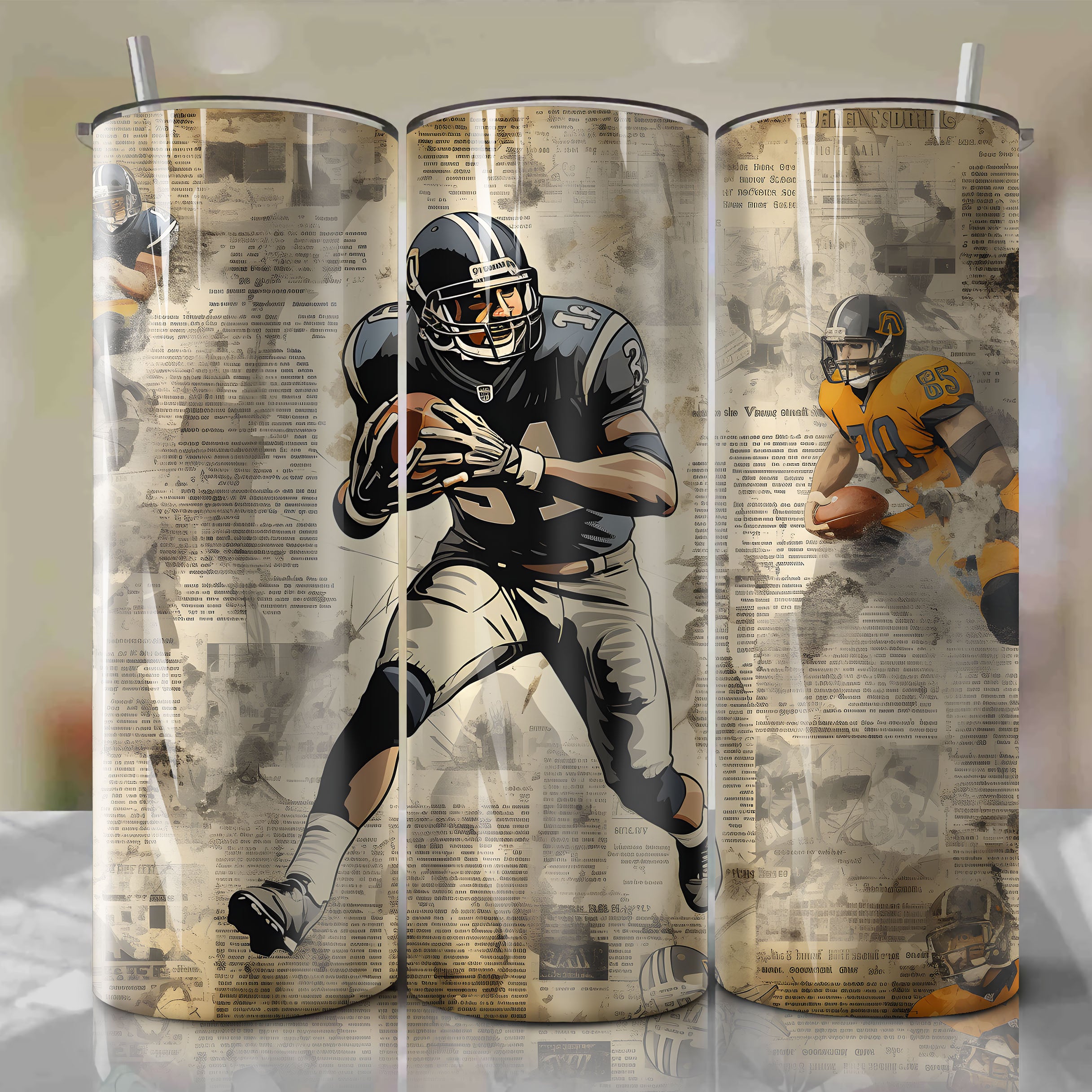 New Orleans Saints Glitter Tumbler, Glitter Tumbler, Saints