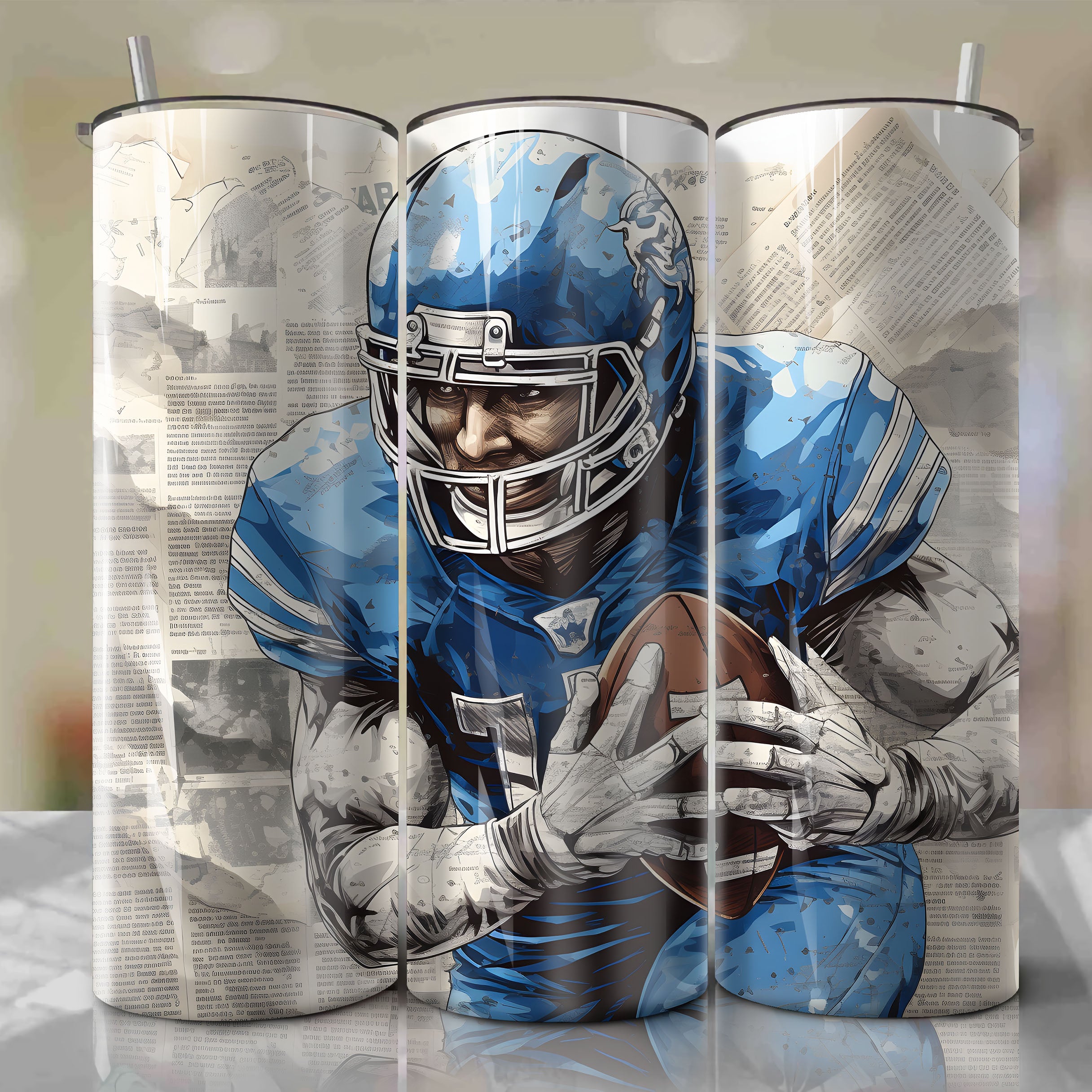 Lids Detroit Lions 12oz. Personalized Stainless Steel Slim Can