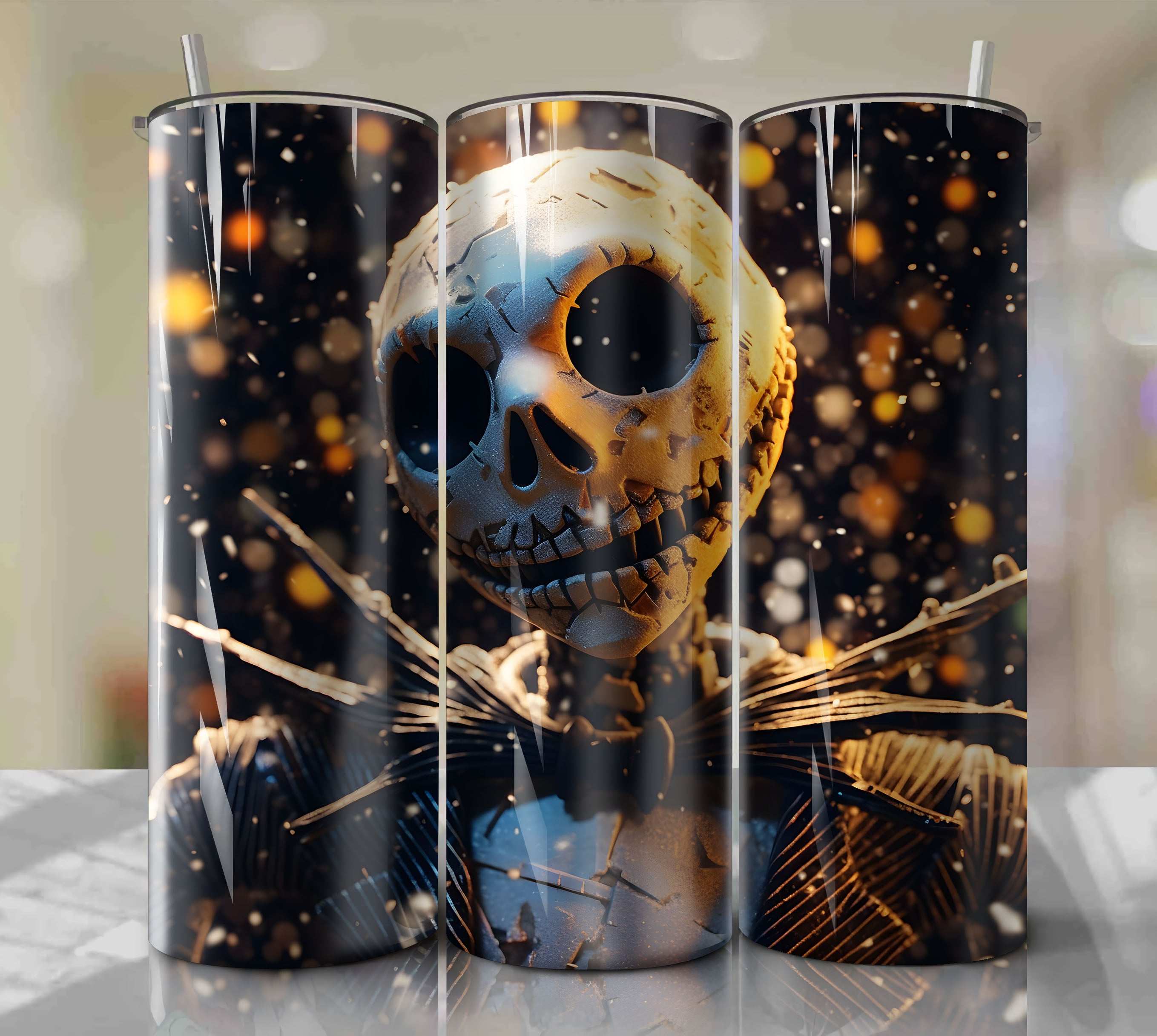 20 oz Skinny Jack Pumpkin King Epoxy Tumbler – Artsy Niche Creations