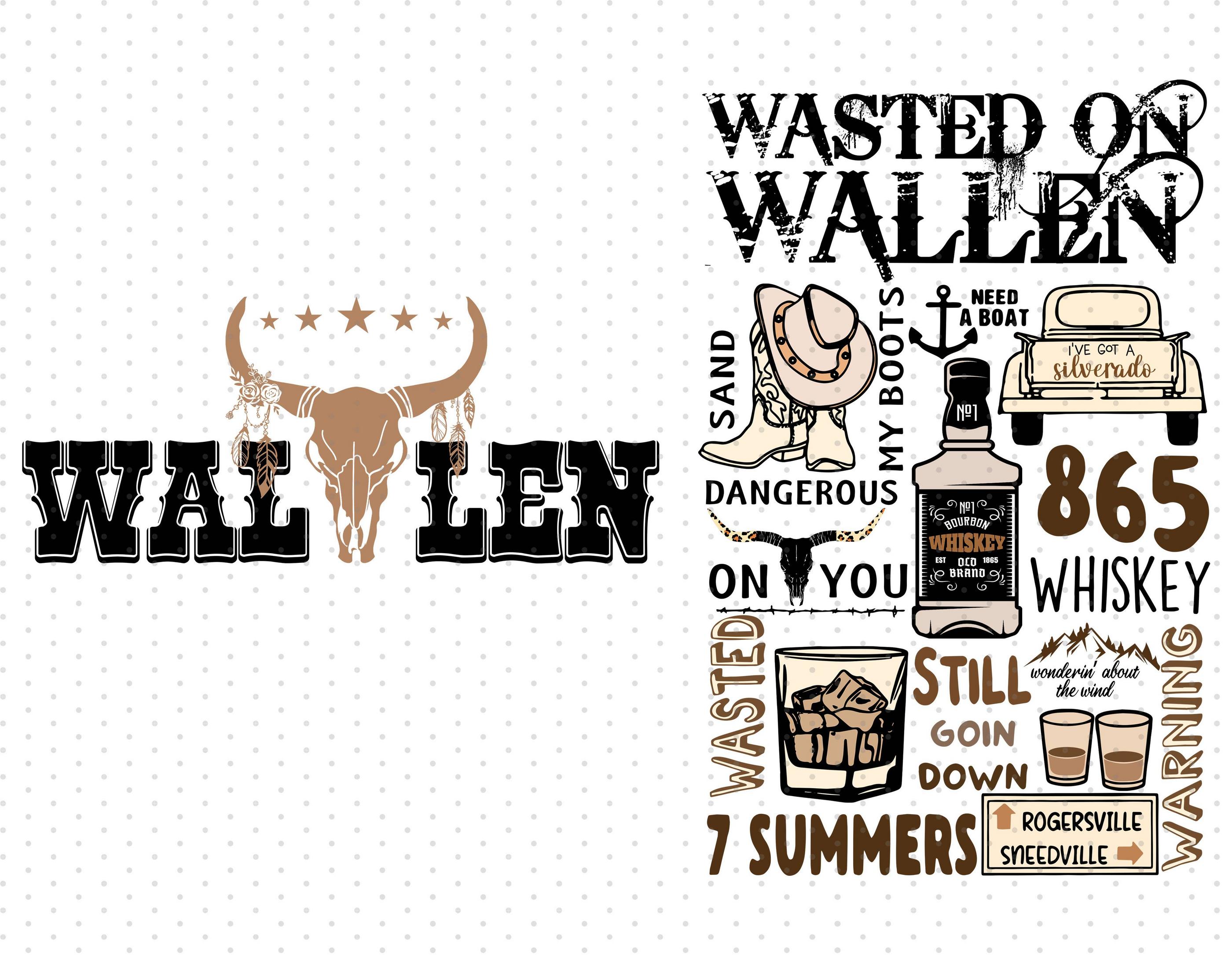 Morgan Wallen Bundle SVG- Instant Download