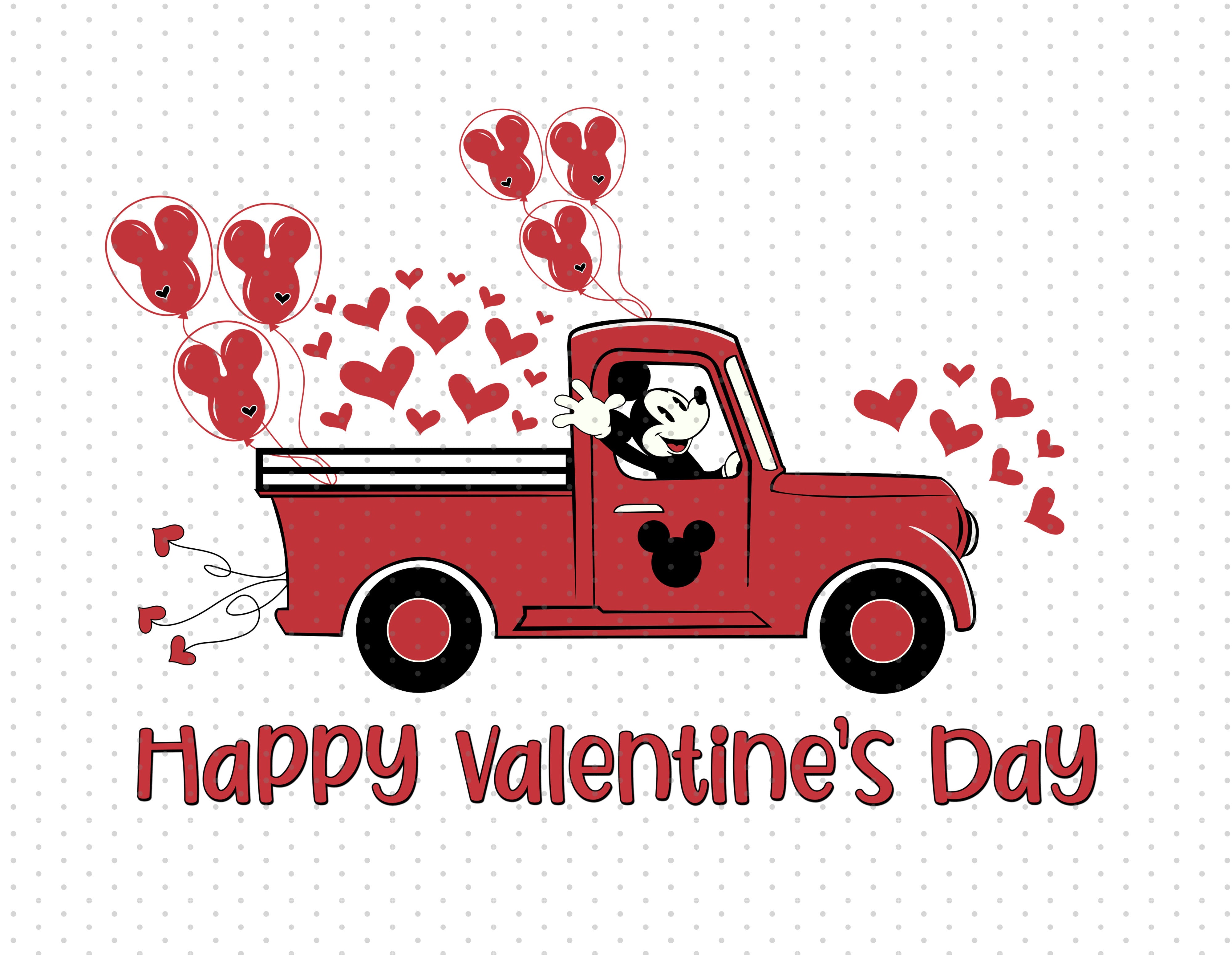 Happy Valentine’s Day Sublimation PNG