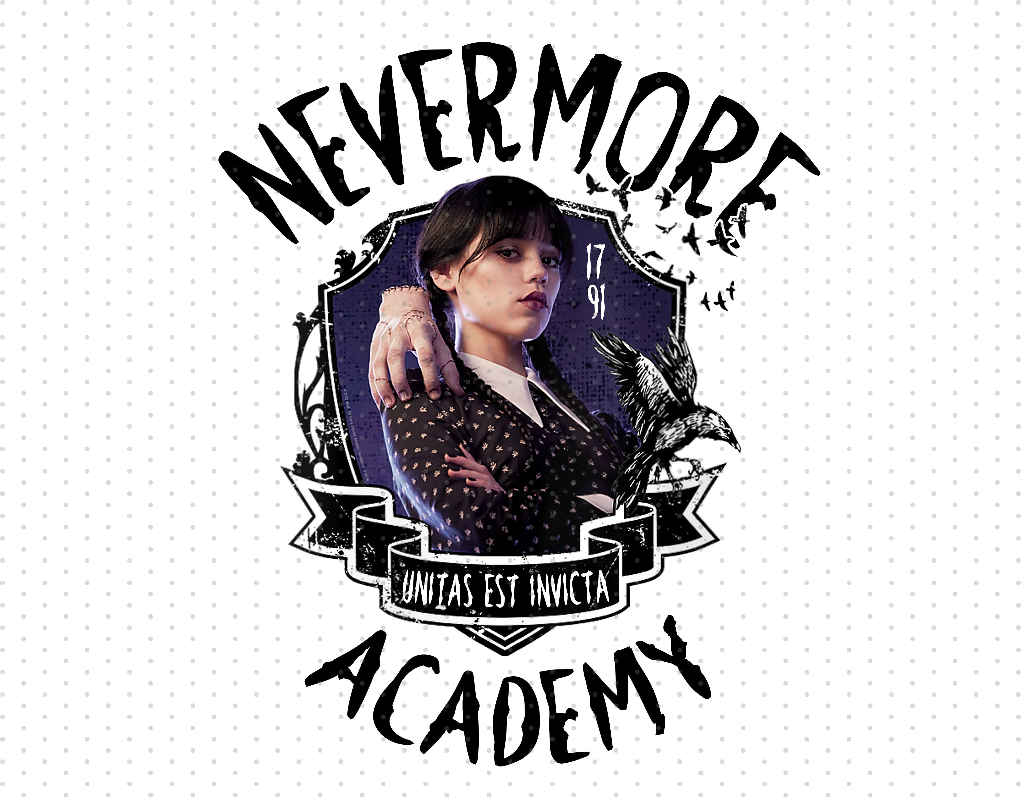 Wednesday Addams Nevermore Academy Png