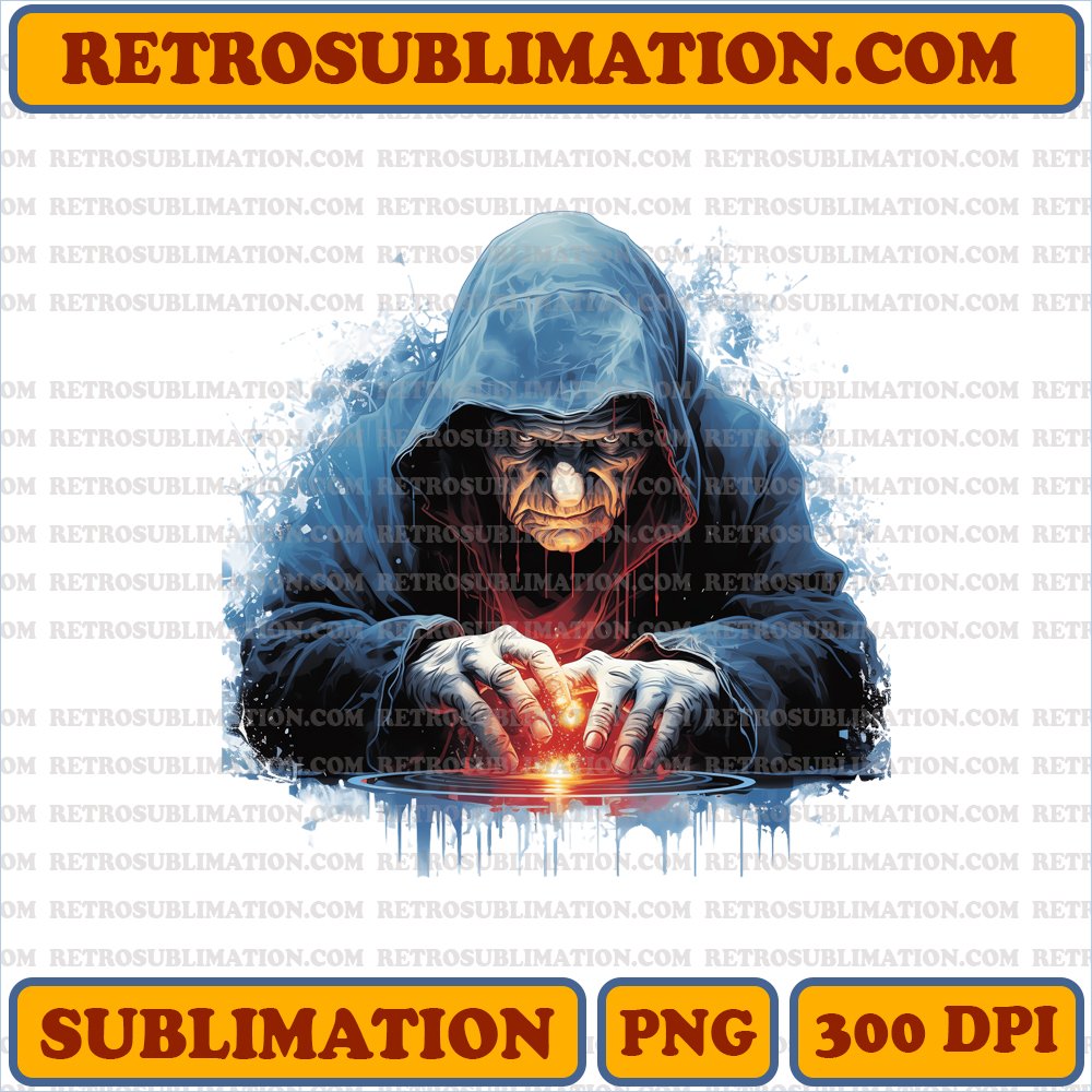 Sinister Emperor Palpatine - Star Wars Christmas PNG Sublimation Download
