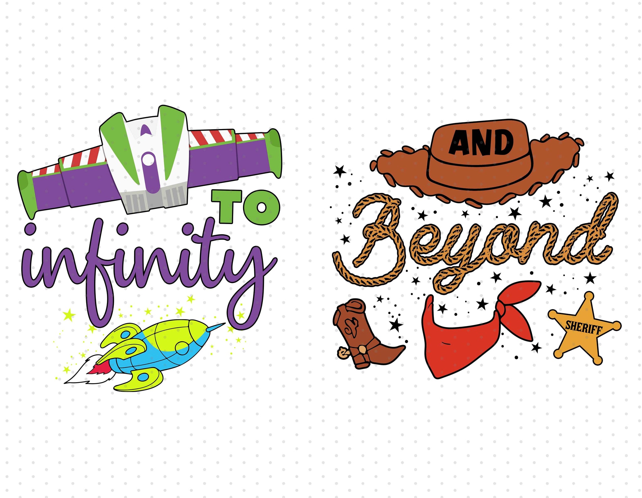 Bundle Toy Story Infinity Beyond Sublimation PNG