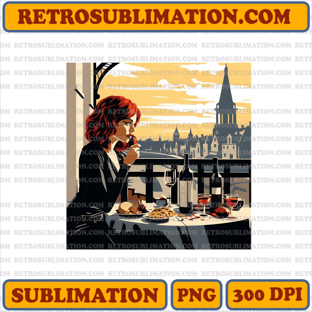 Cozy Thanksgiving Dinner with Black Widow and Hawkeye - Digital Download PNG
