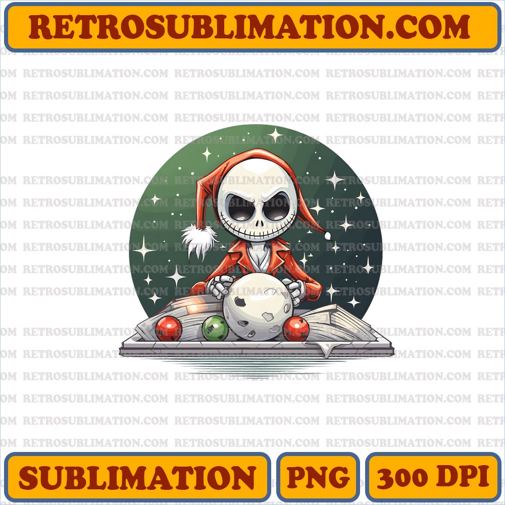 Digital Download - Jack Skellington Halloween Sublimation PNG – Christmas Scientist
