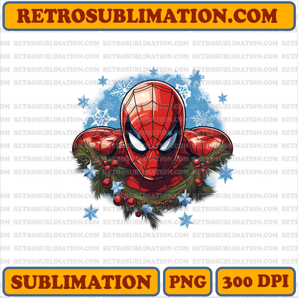 Marvel Spider-Man Hanging Ornament - Christmas Edition - Sublimation P