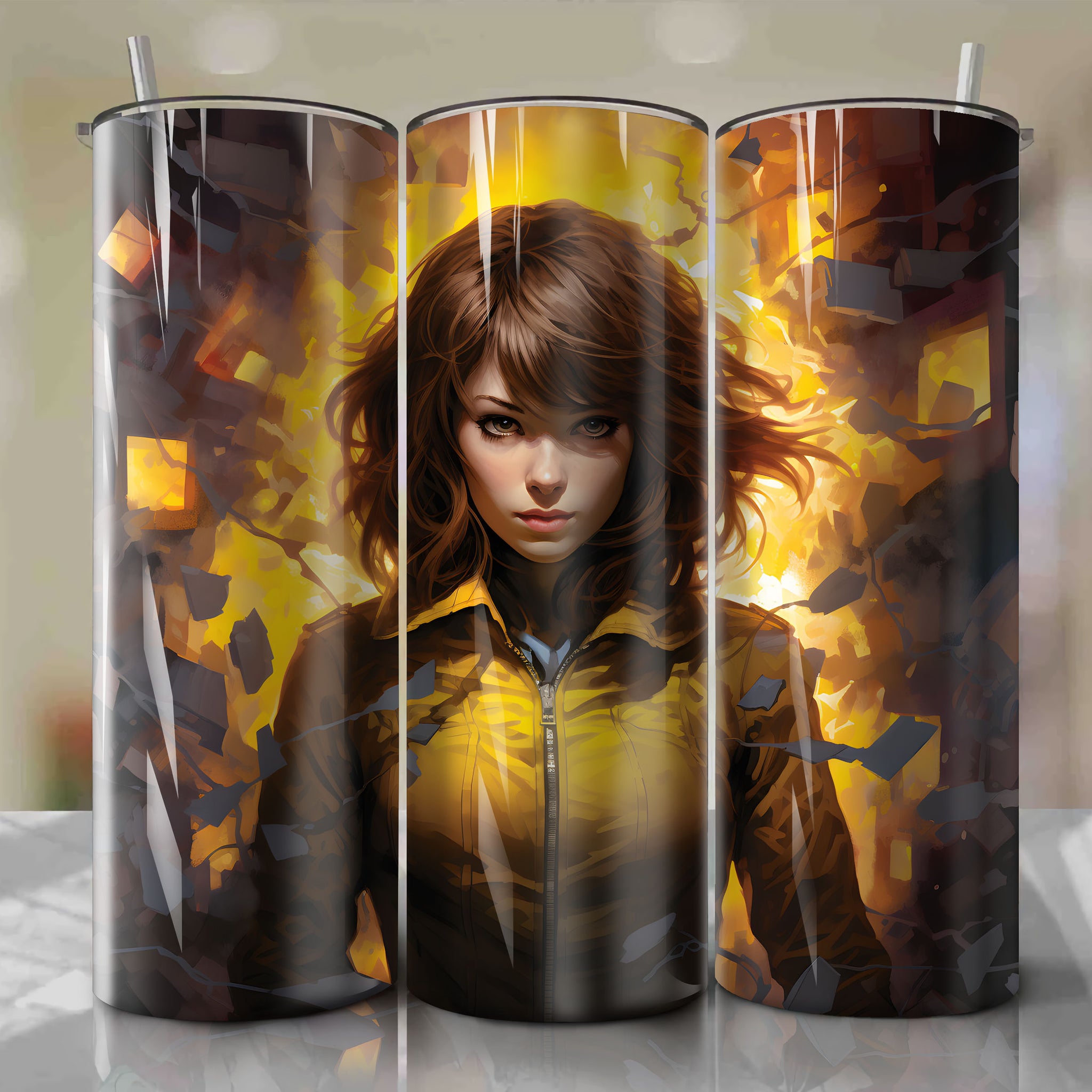 Shadowcat (Kitty Pryde) 20 Oz Tumbler Wrap - Embodying Youthful Optimism and Justice
