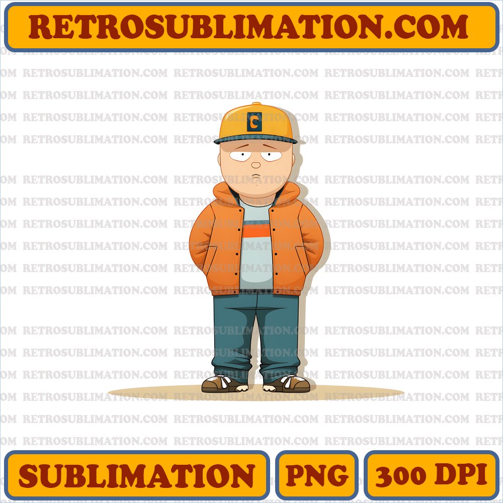 Halloween Bobby Hill Baseball Cap Sublimation PNG Digital Download
