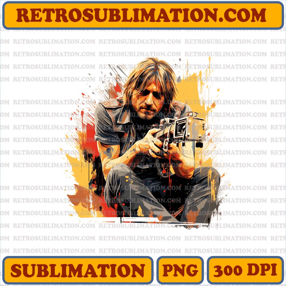 Thanksgiving Keith Urban - Bootleg Style - High-Quality PNG Digital Download
