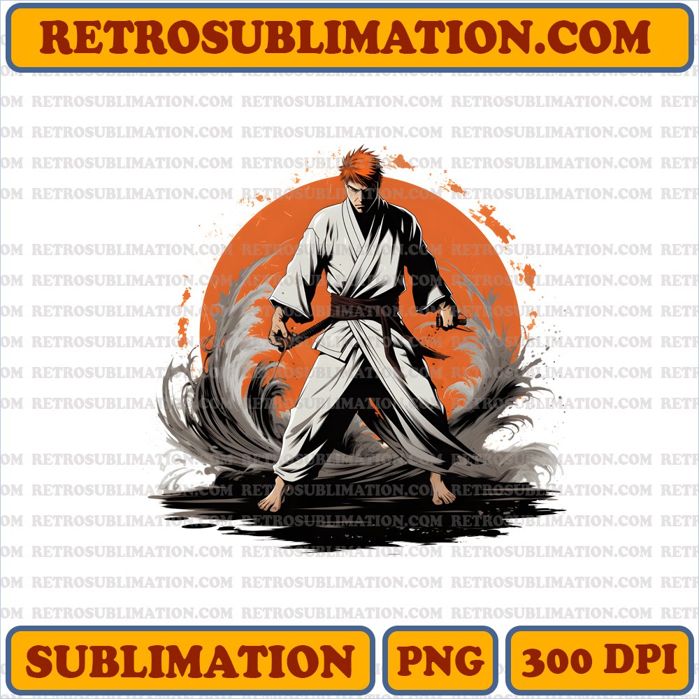 Fierce Thanksgiving - Ichigo Kurosaki Sublimation PNG Digital Download
