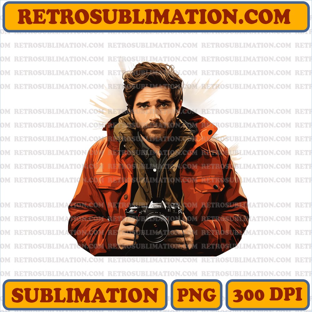 Thanksgiving Thomas Rhett - Camera Creativity - Bootleg Style PNG Sublimation
