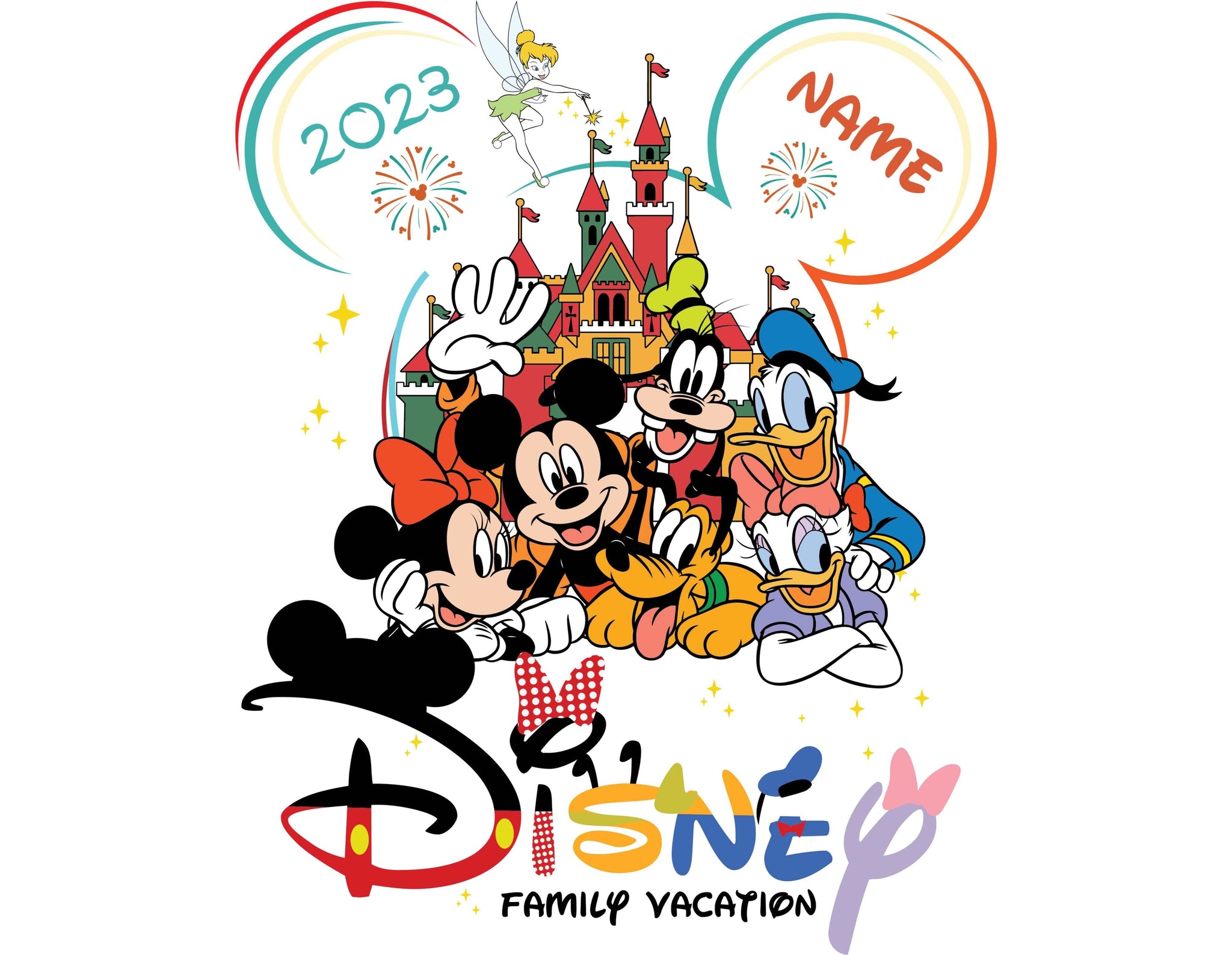 Disney Family Vacation SVG, Family Svg, Magical Kingdom Svg, Family Trip Svg, Family Trip 2023 Svg, Vacay Mode Svg, Best Day Ever Svg