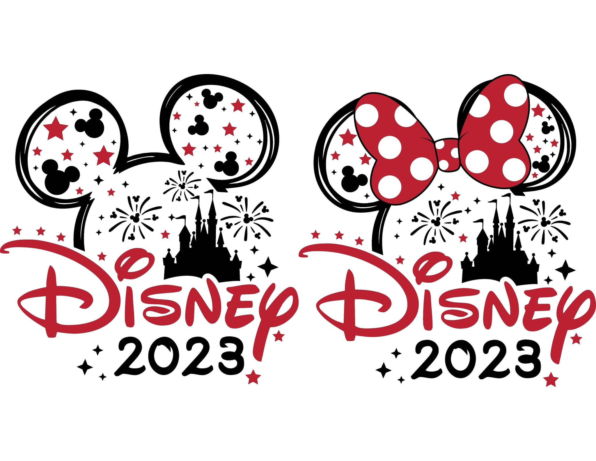 Bundle Disney 2023  SVG - Instant Download