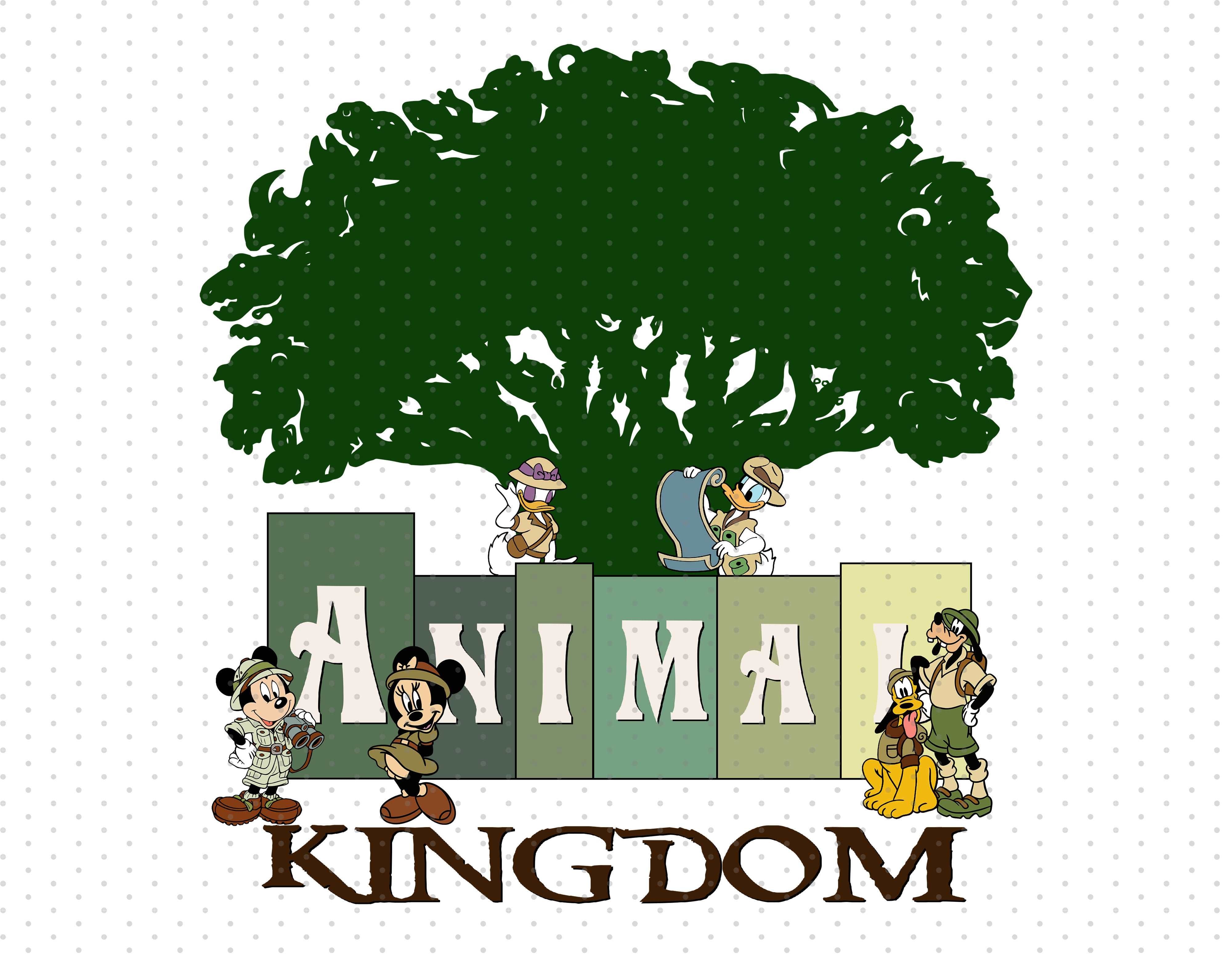 Animal Kingdom Disney Sublimation PNG