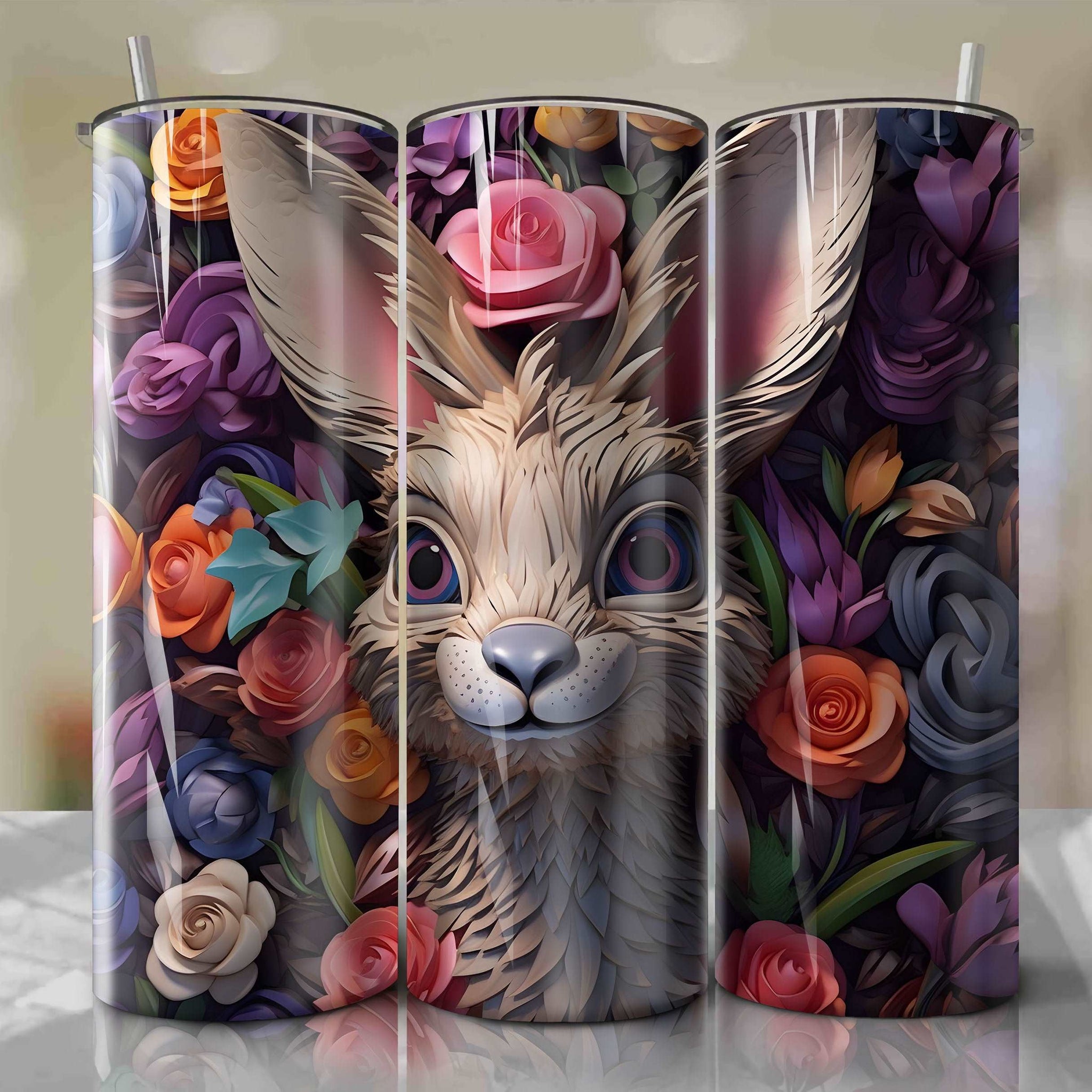 Easter Tumbler Sublimation I 20 Oz Easter Skinny Tumbler