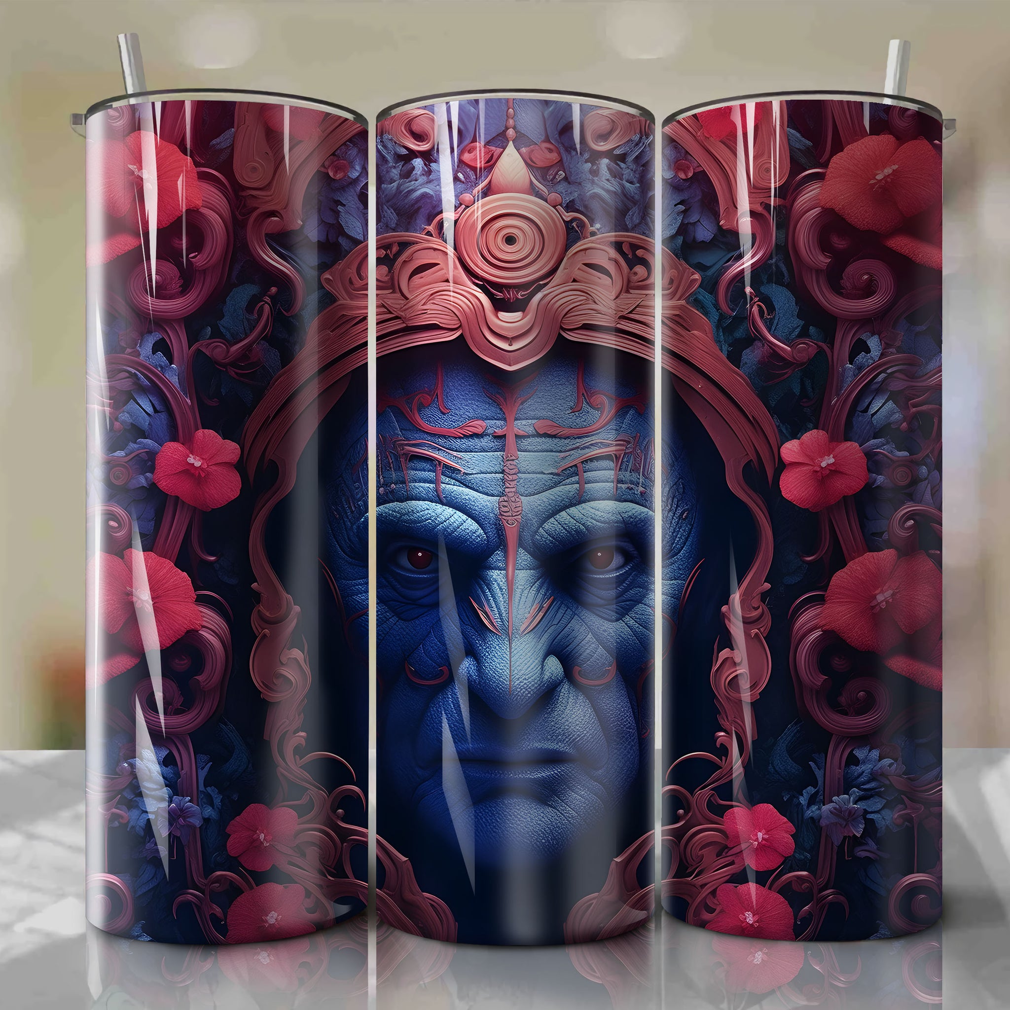 Skinny Tumbler 20oz Wrap PNG - Sublimation - Digital Download - Emperor Palpatine