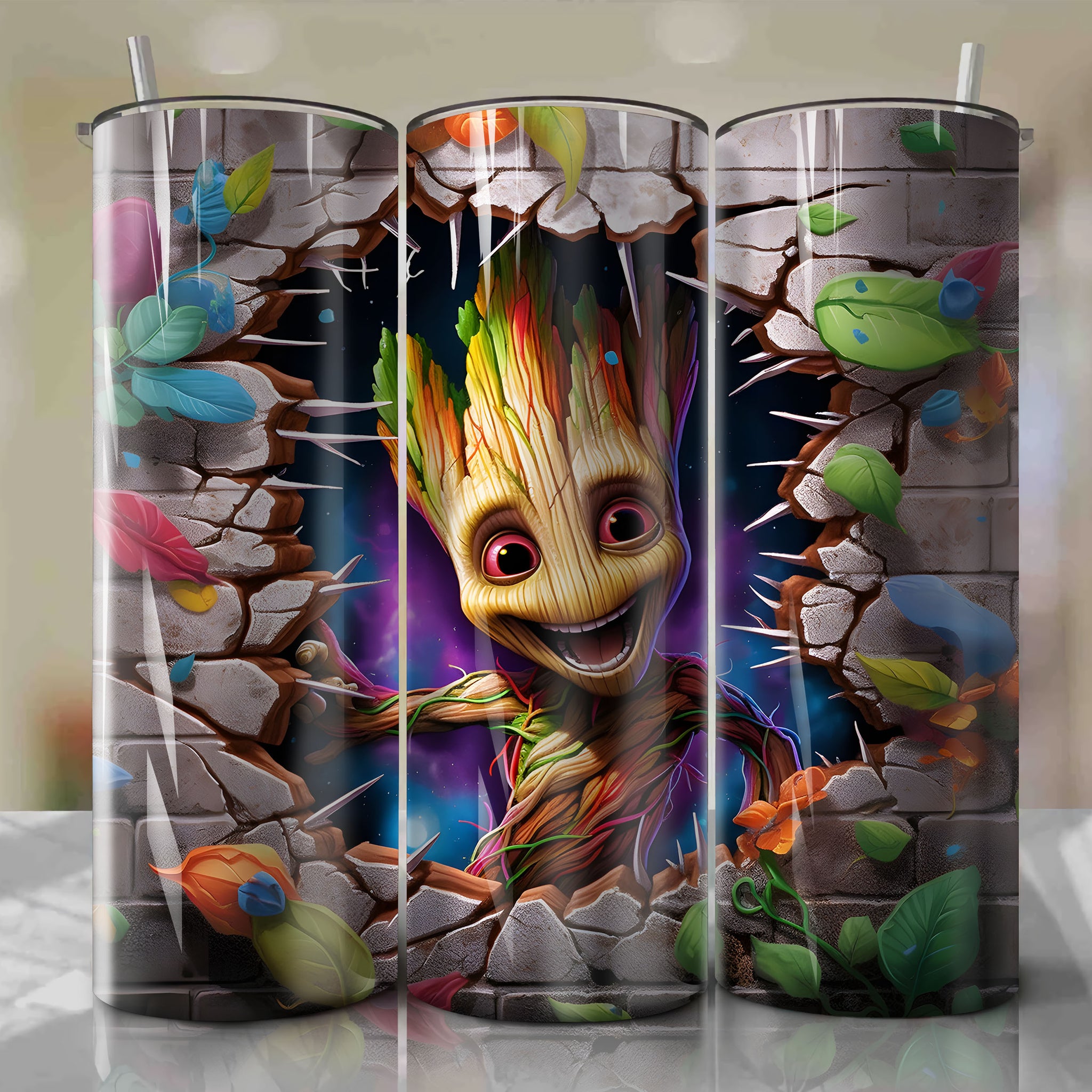 Baby Groot Tumbler Sassy Craft Creations