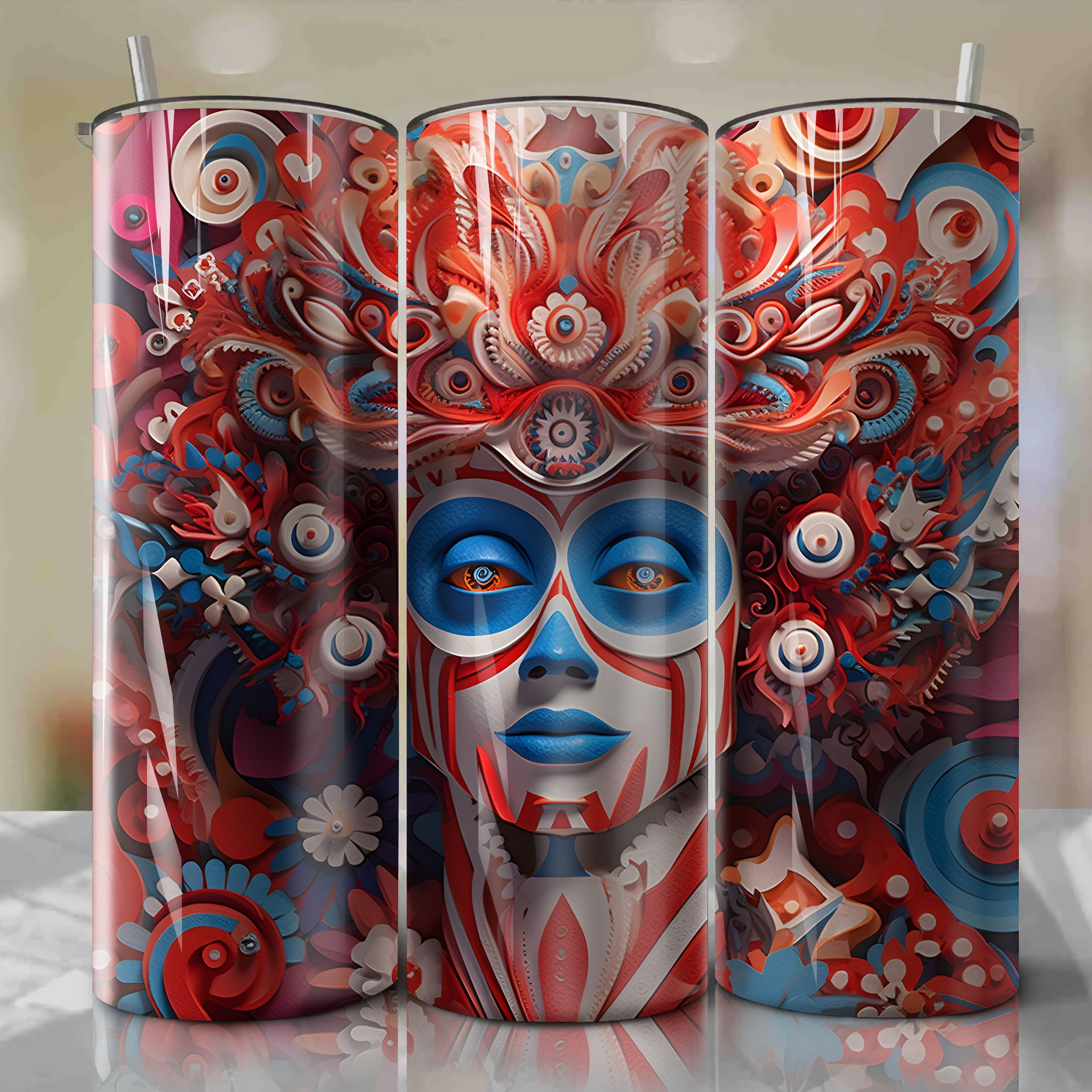 Coco - Miguel Wrap PNG Skinny Tumbler 20oz - Sublimation 3D 4th Of July | Digital Download