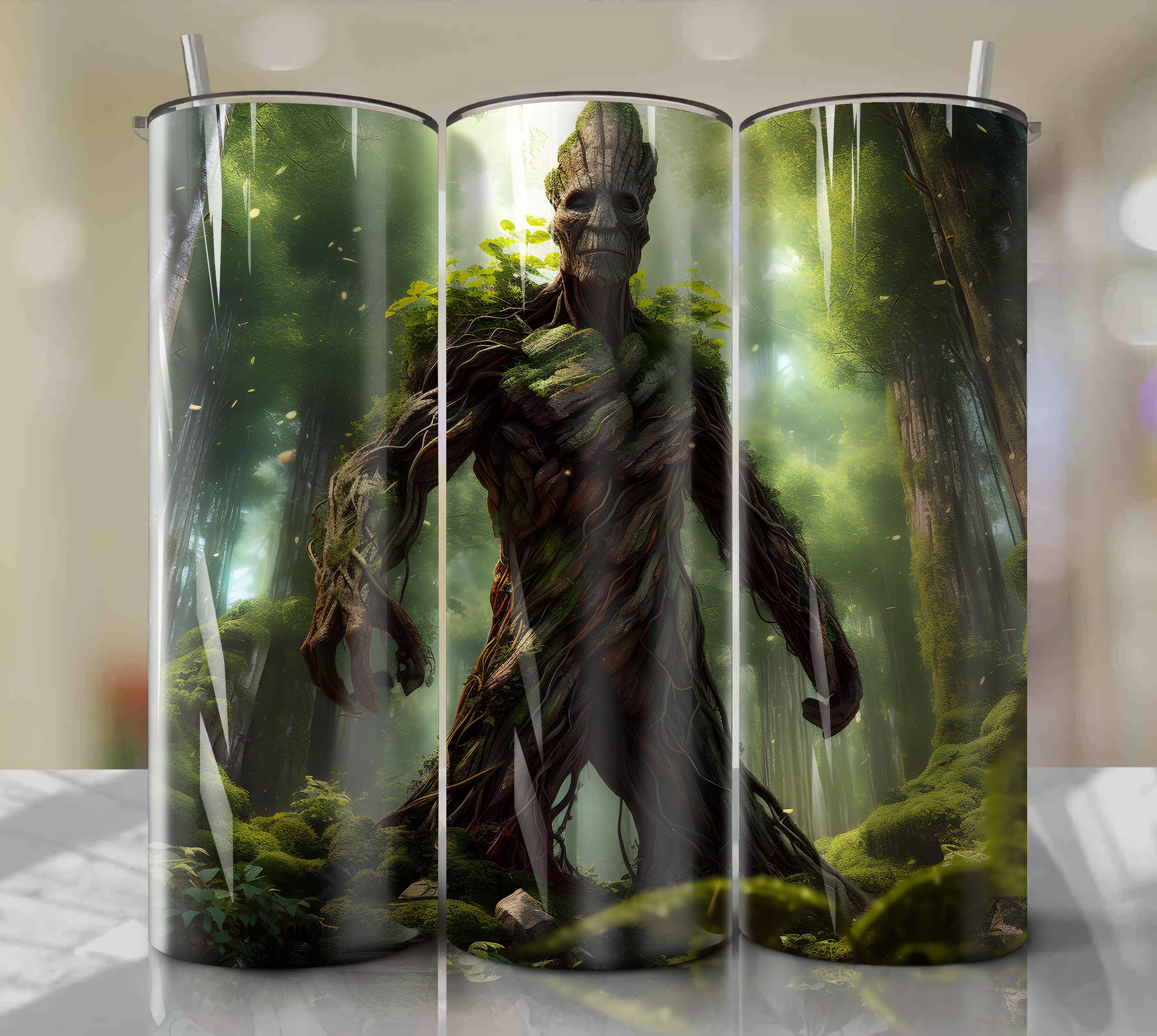 Guardians of the Galaxy Groot Design - PNG Wrap Tumbler