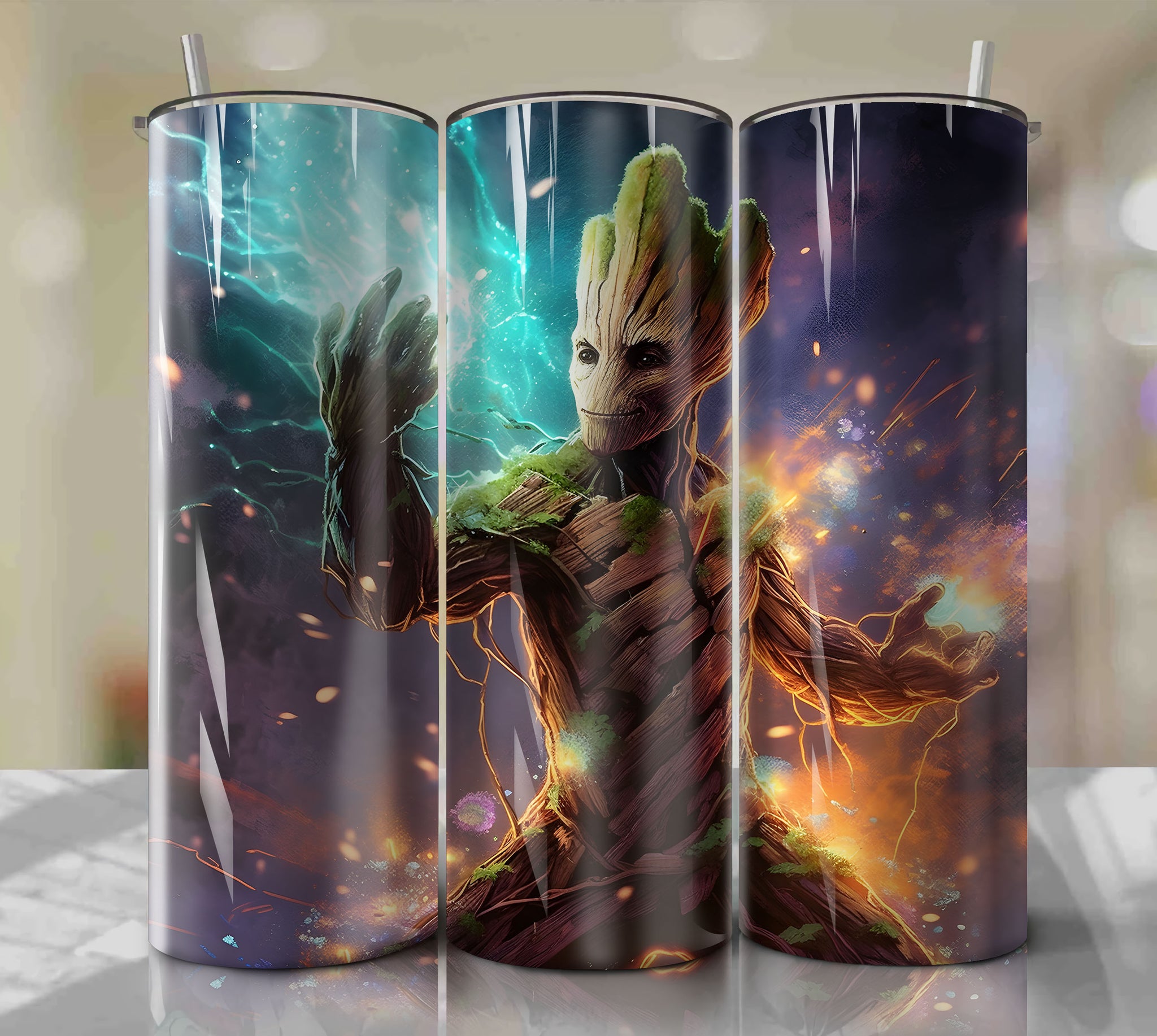 Guardians of the Galaxy Groot PNG Wrap Tumbler - Digital File