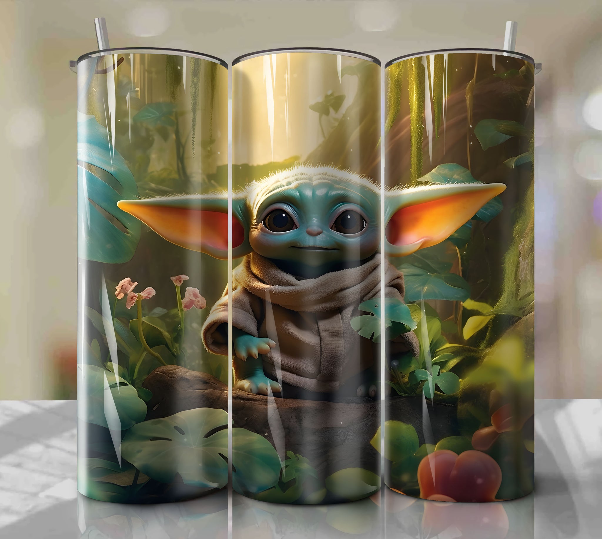 Grogu, baby Yoda fan art