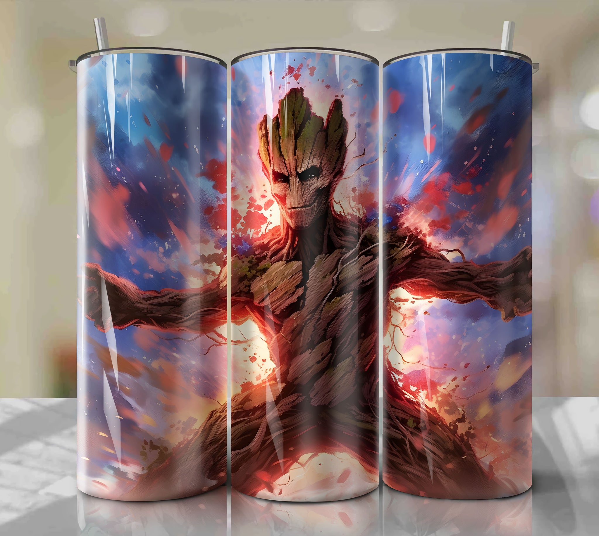 Digital Download - Groot Illustration for Wrap Tumbler