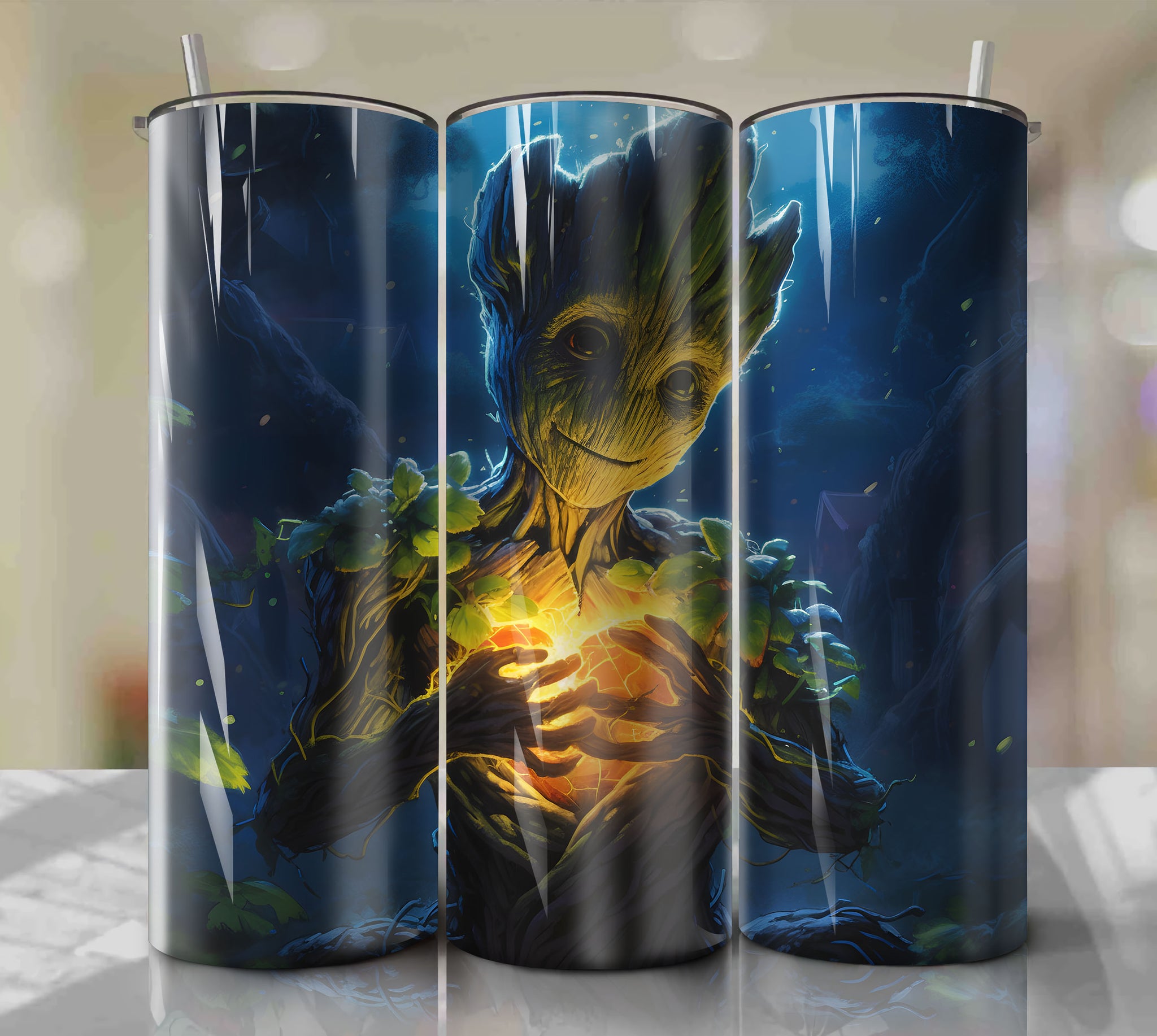 Groot Graphic Design - PNG Wrap Tumbler Digital Download