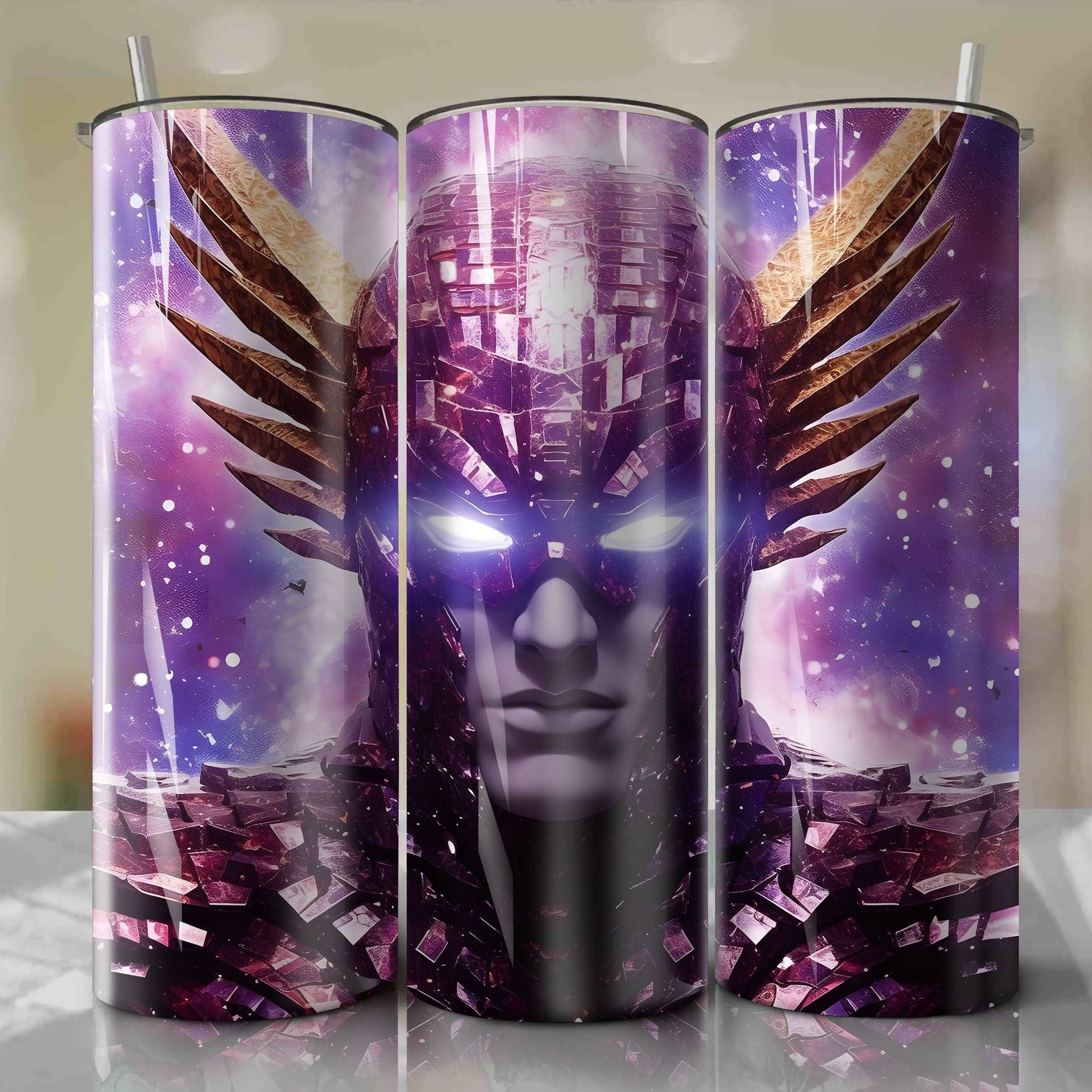 Magneto | 3D Bling | Wrap PNG Skinny Tumbler 20oz | Sublimation | Digital Download