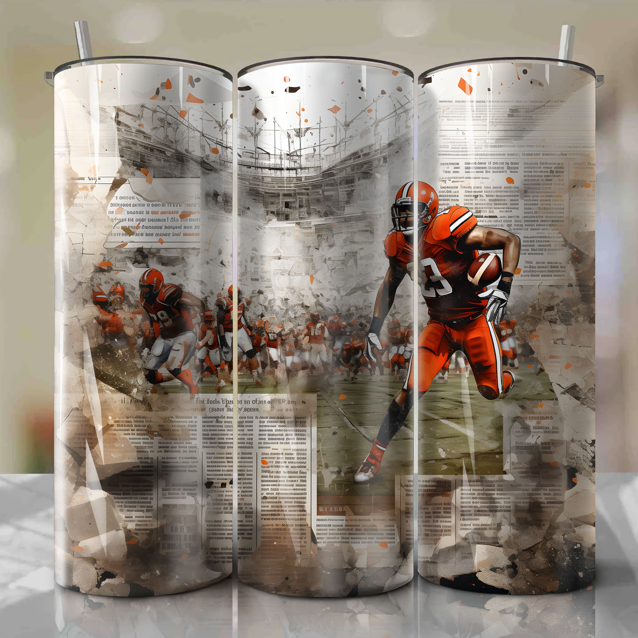 Ravens Football Tumbler PNG