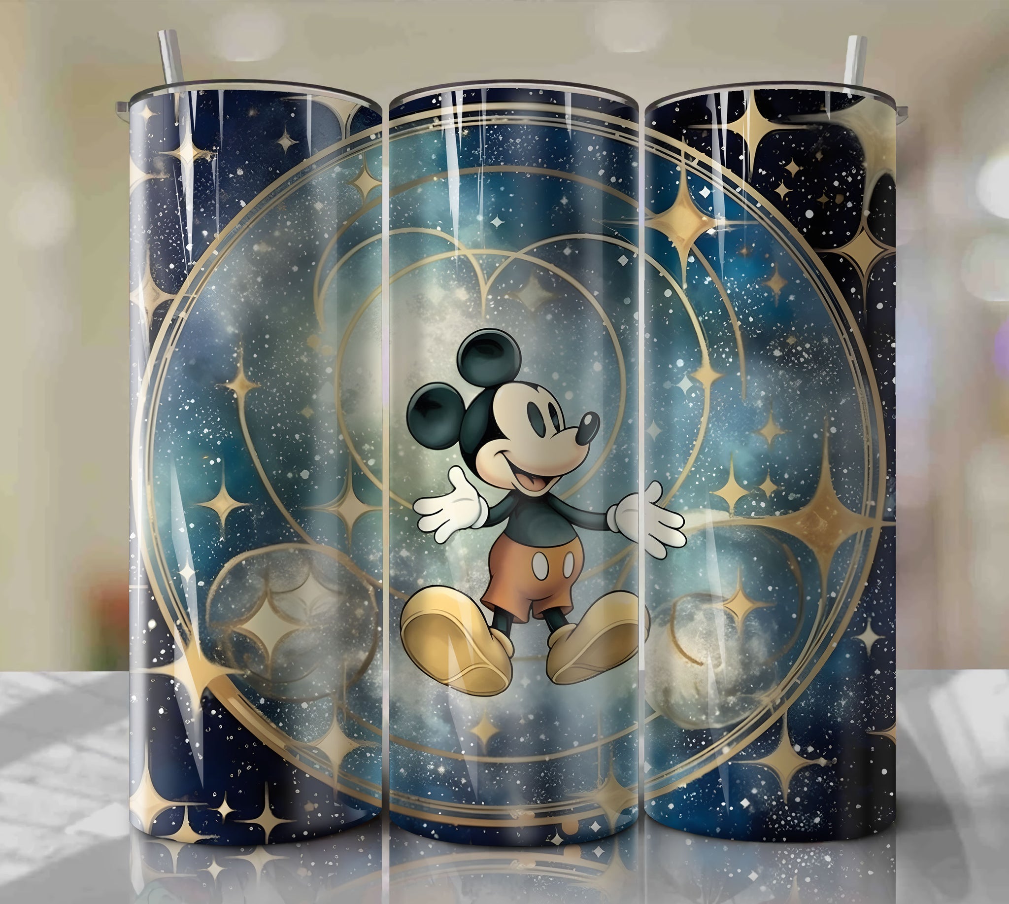 Cute Mickey Mouse Design for Skinny Tumbler 20oz Wrap PNG - Digital File