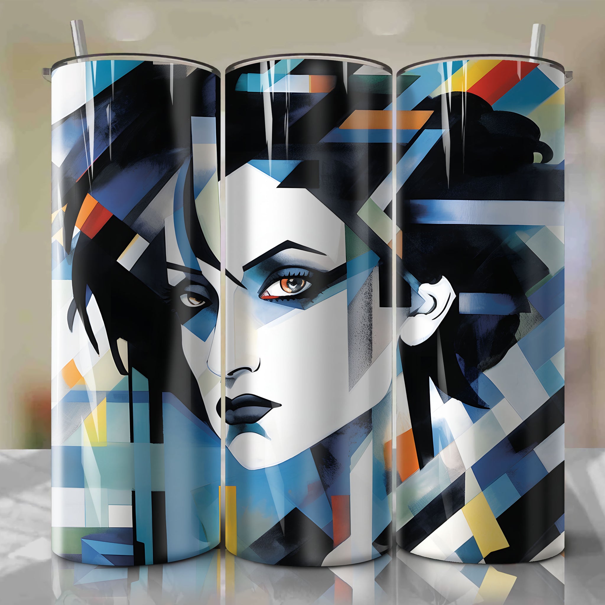 Skinny Tumbler 20oz Wrap PNG | Siouxsie Sioux Digital Art Download