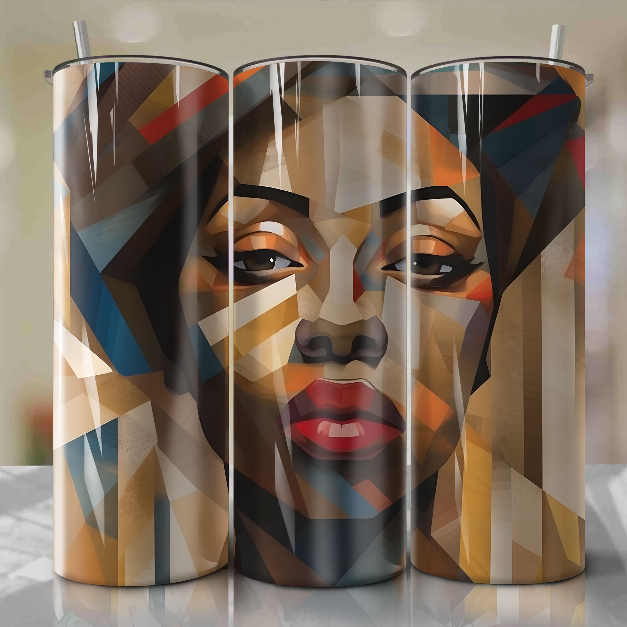 High-Quality Nina Simone Skinny Tumbler Wrap PNG - Sublimation | Digital Download