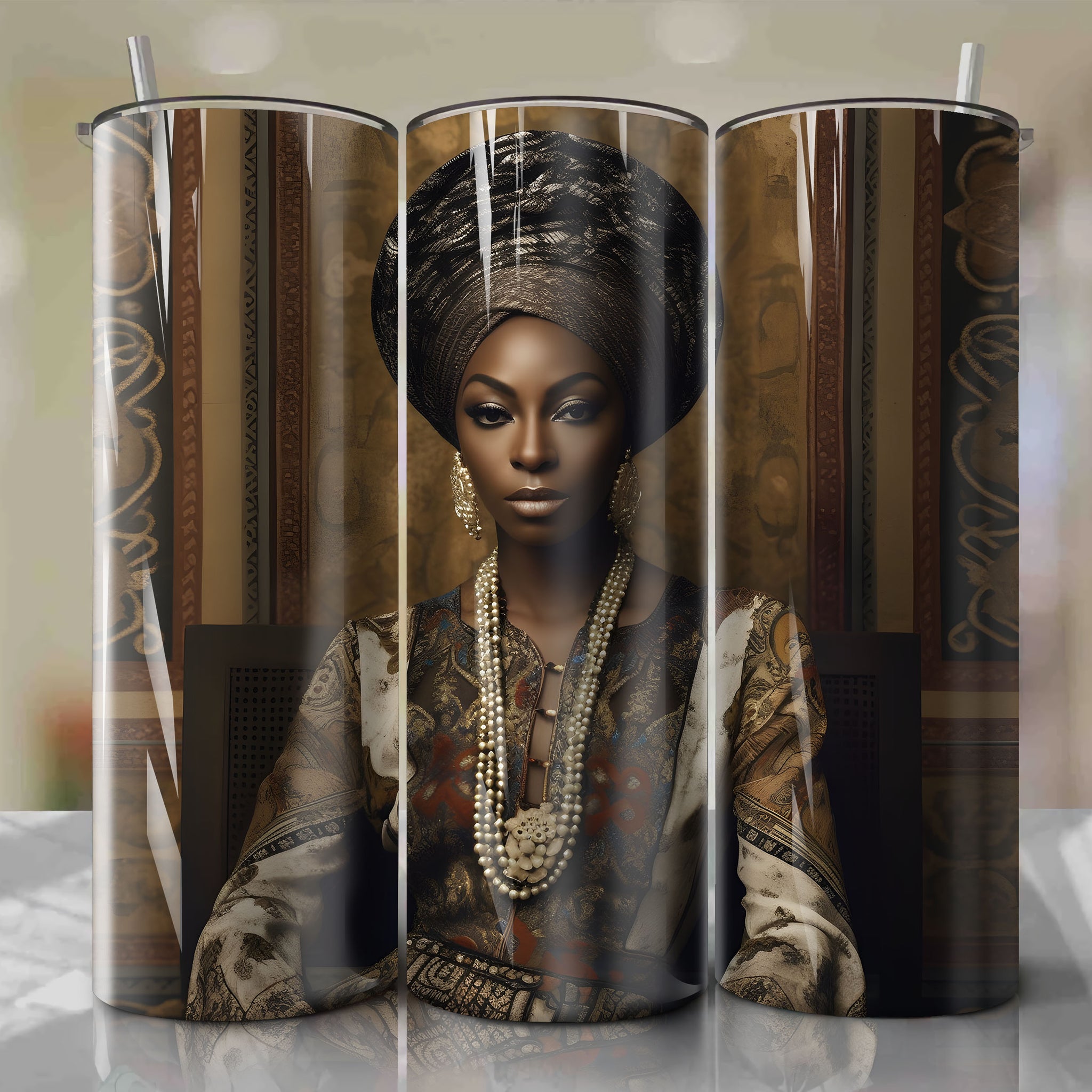 Decorate Your Tumbler with Nina Simone Art | 20oz Wrap PNG - Sublimation