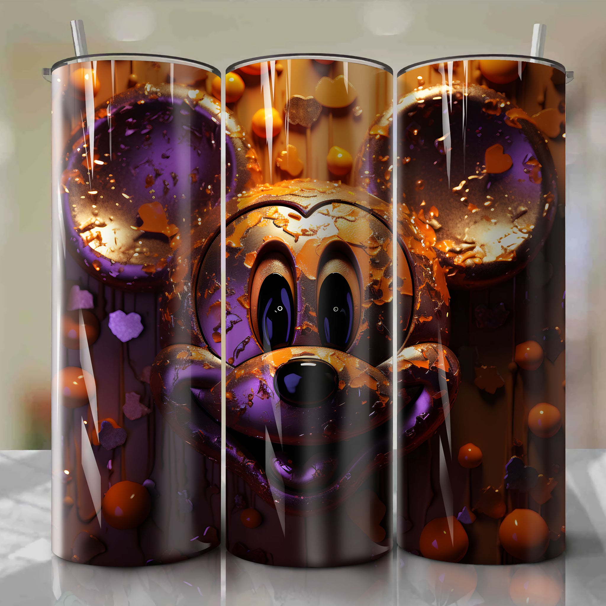 Mickey Tumbler,Mickey Orca Sublimation Straighttapered Wrap