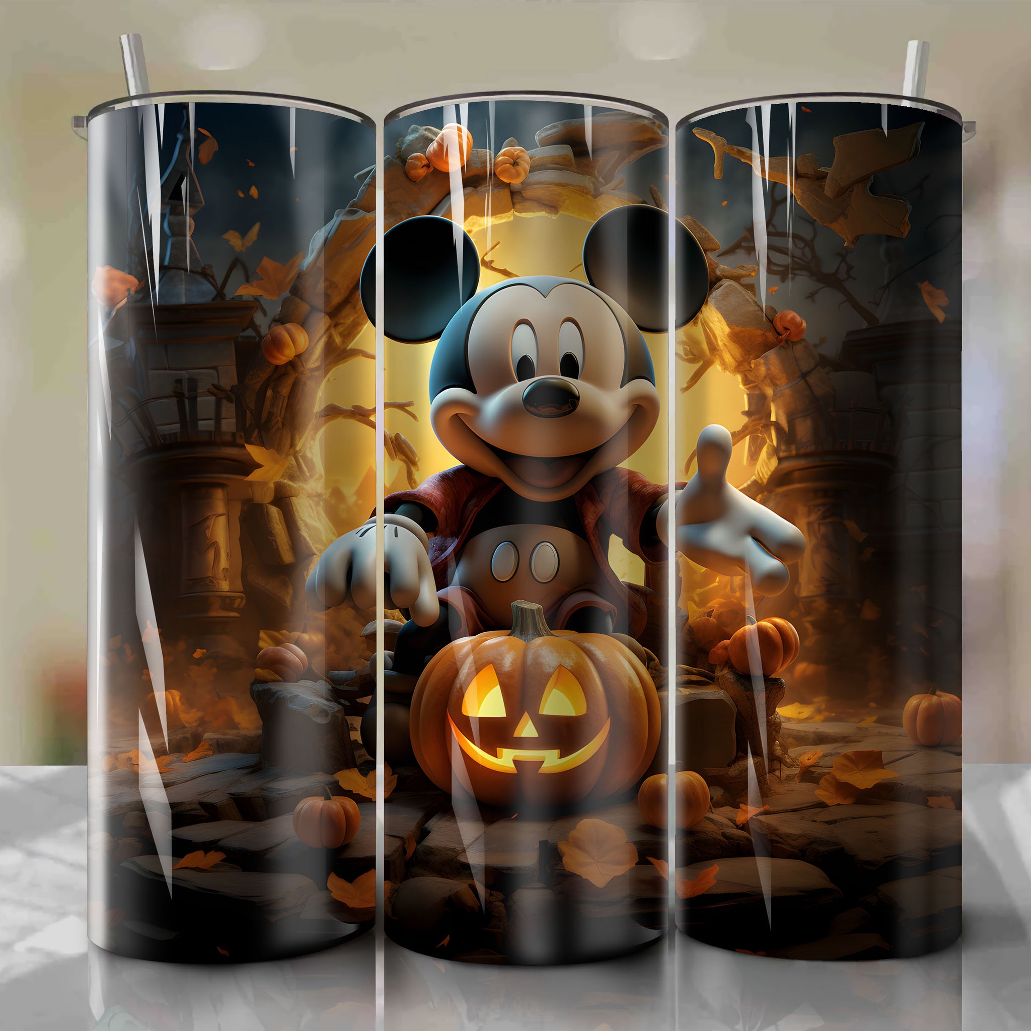 Mickey Mouse Rough Mornings Tumbler