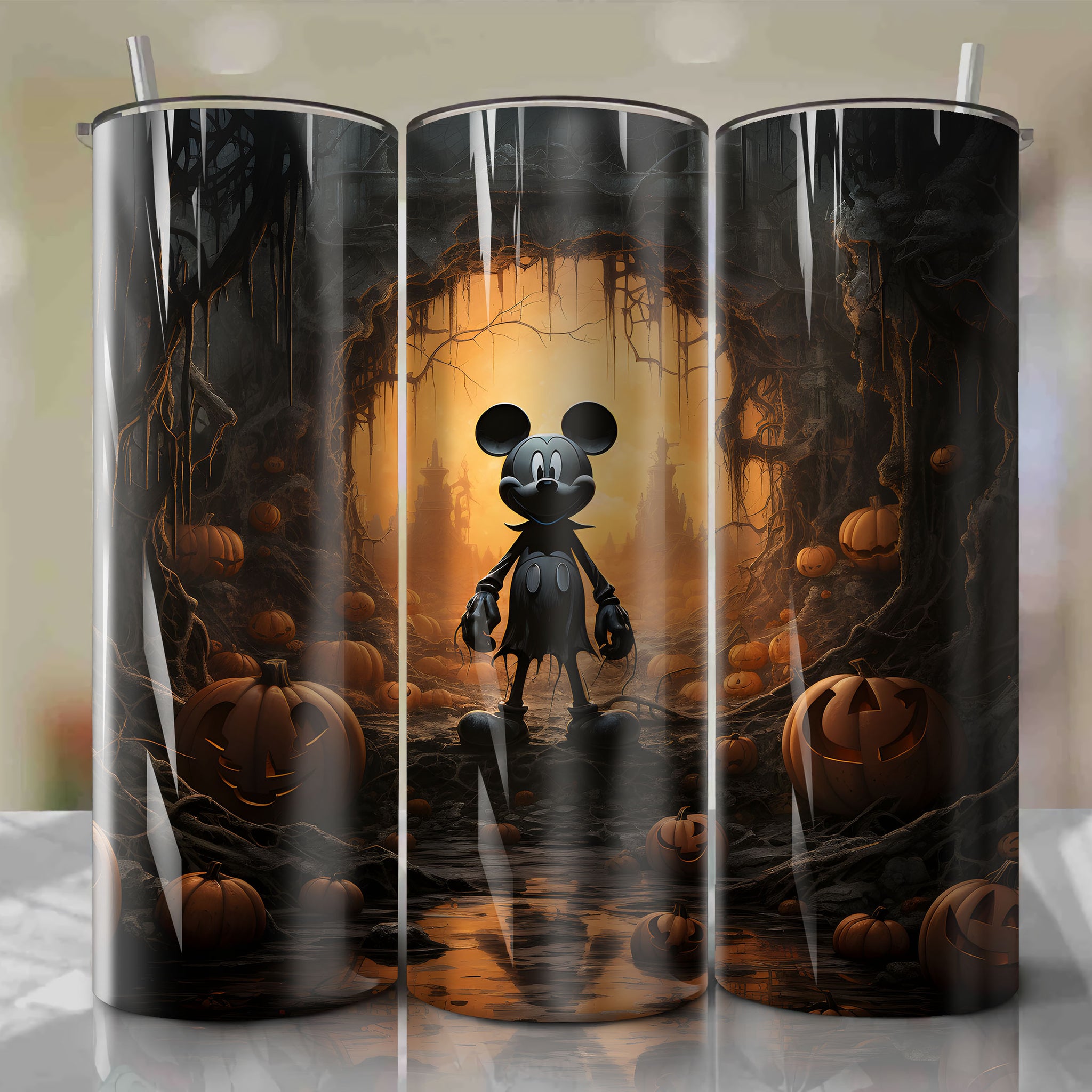 Glitter Sublimation Wraps for Tumblers Canva Template