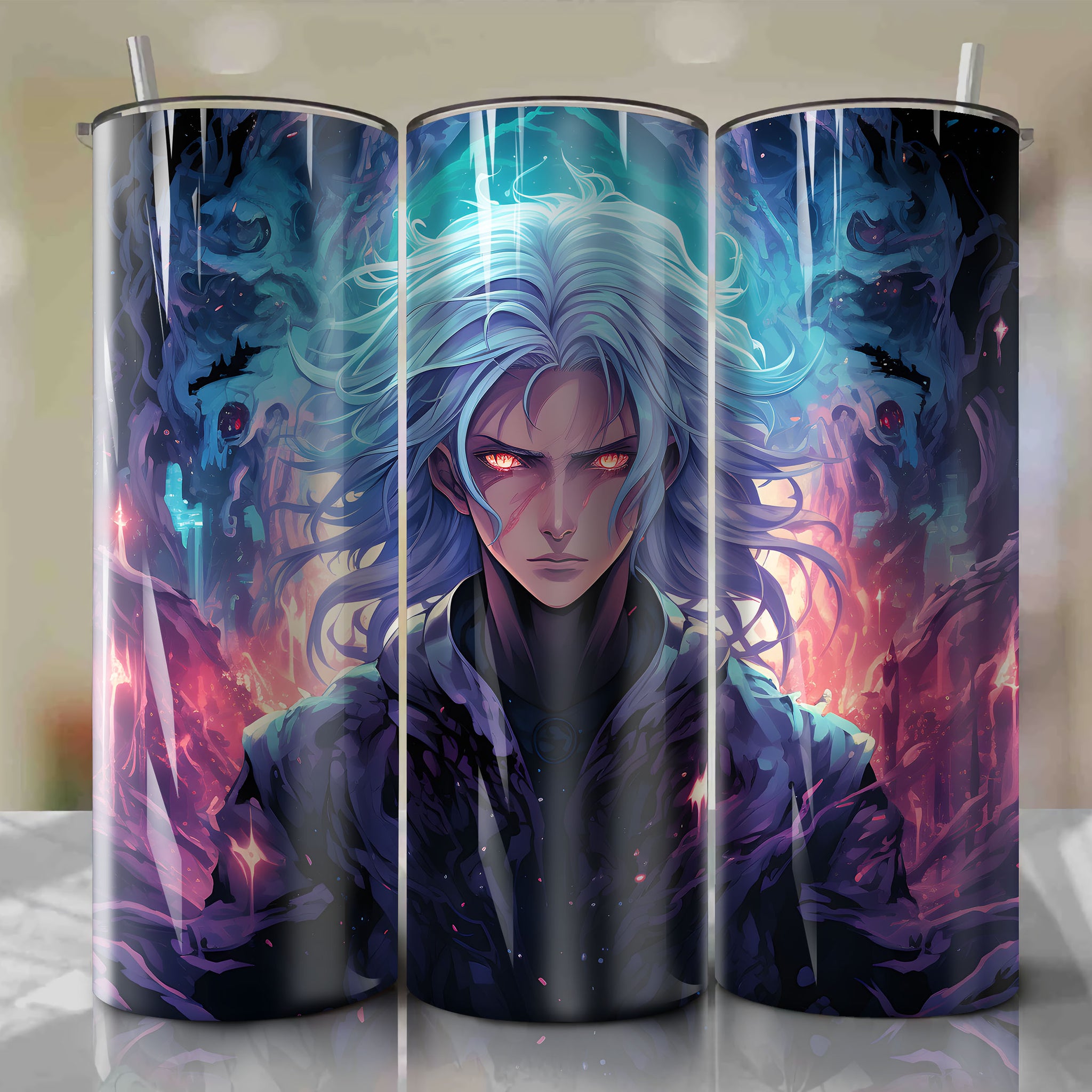 Rimuru Tempest That Time I Got Reincarnated as a Slime Tumbler Wrap for 20 oz Straight Tumblers