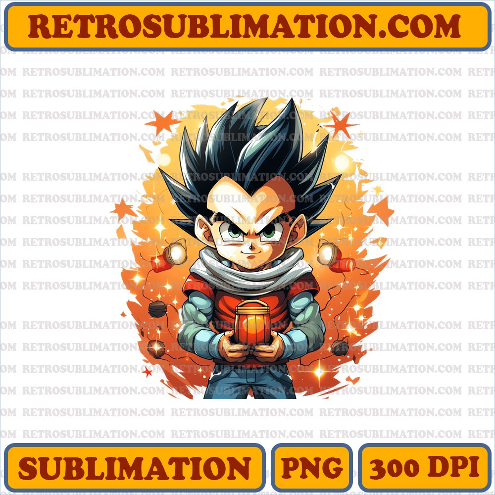 Dragon Ball all characters Christmas tree Png, Goku Christmas Png