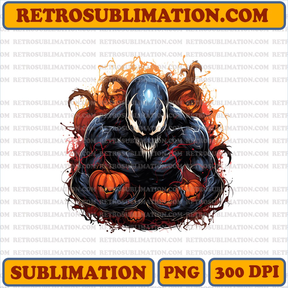 Intimidating Venom - Halloween Sublimation PNG Digital Download
