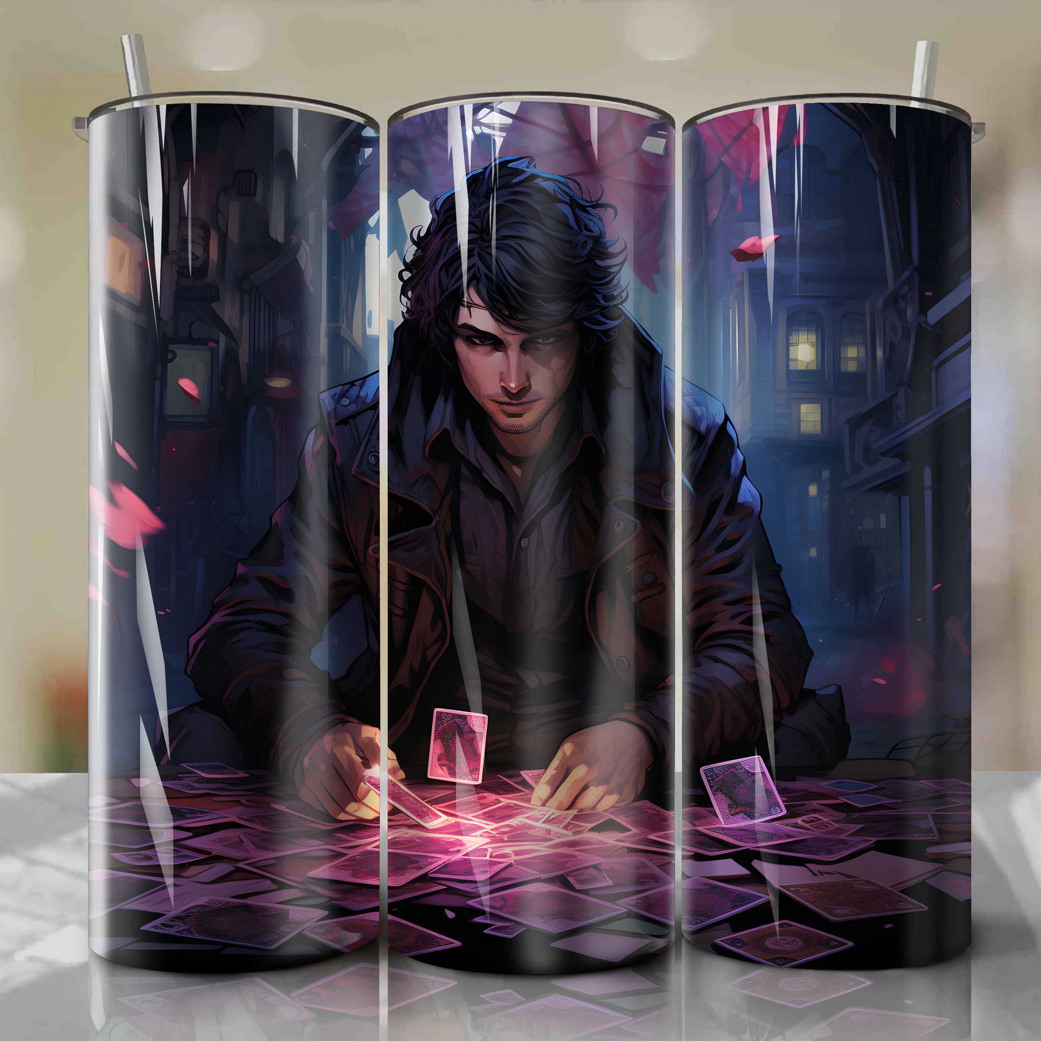 Charming Gambit Street Art | 20 Oz Tumbler Wrap
