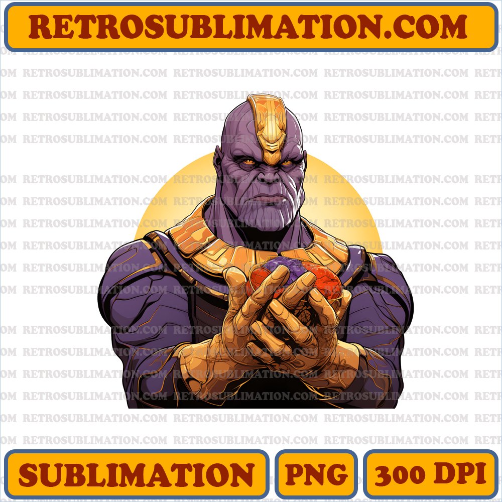 Thanksgiving Thankfulness PNG Digital Download - Snapping Turkey with Thanos Infinity Gauntlet | Creative Sublimation Design
