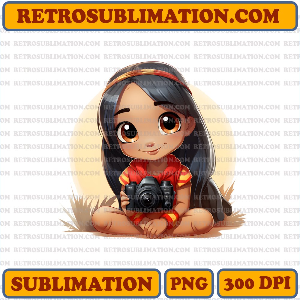Capturing Thanksgiving Moments - Lilo & Stitch Camera PNG Digital Download
