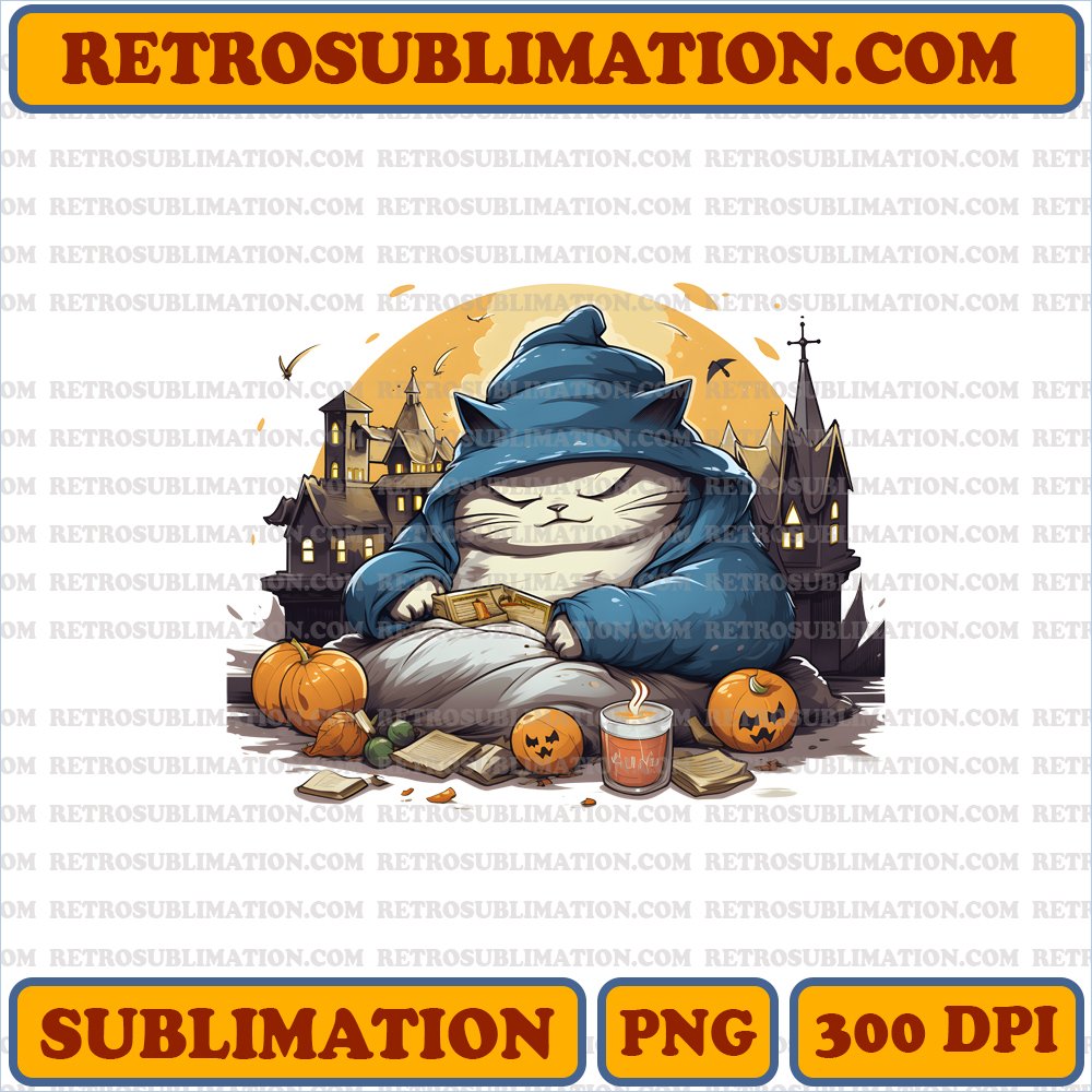 Snorlax Snoozefest - Adorable Halloween PNG Digital Download With Bootleg Style Typography
