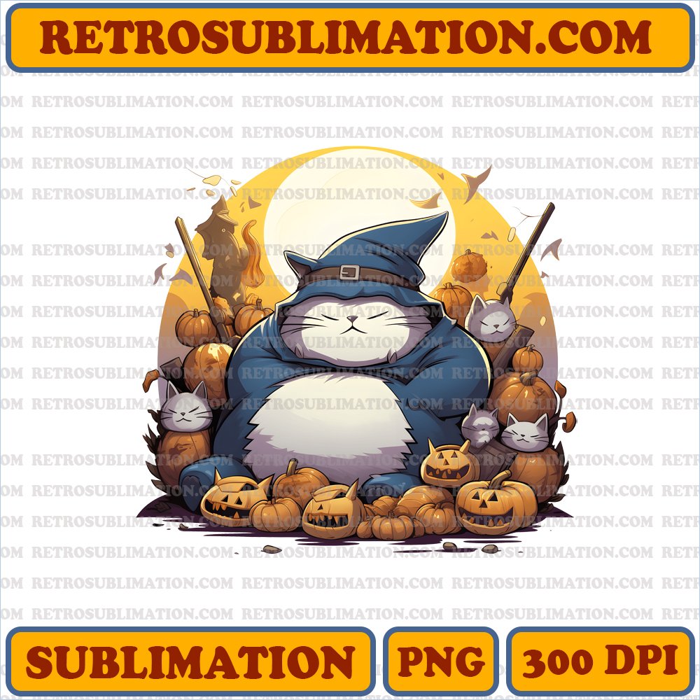 Slothful Dreamer - Peaceful Snorlax - Halloween PNG Digital Download
