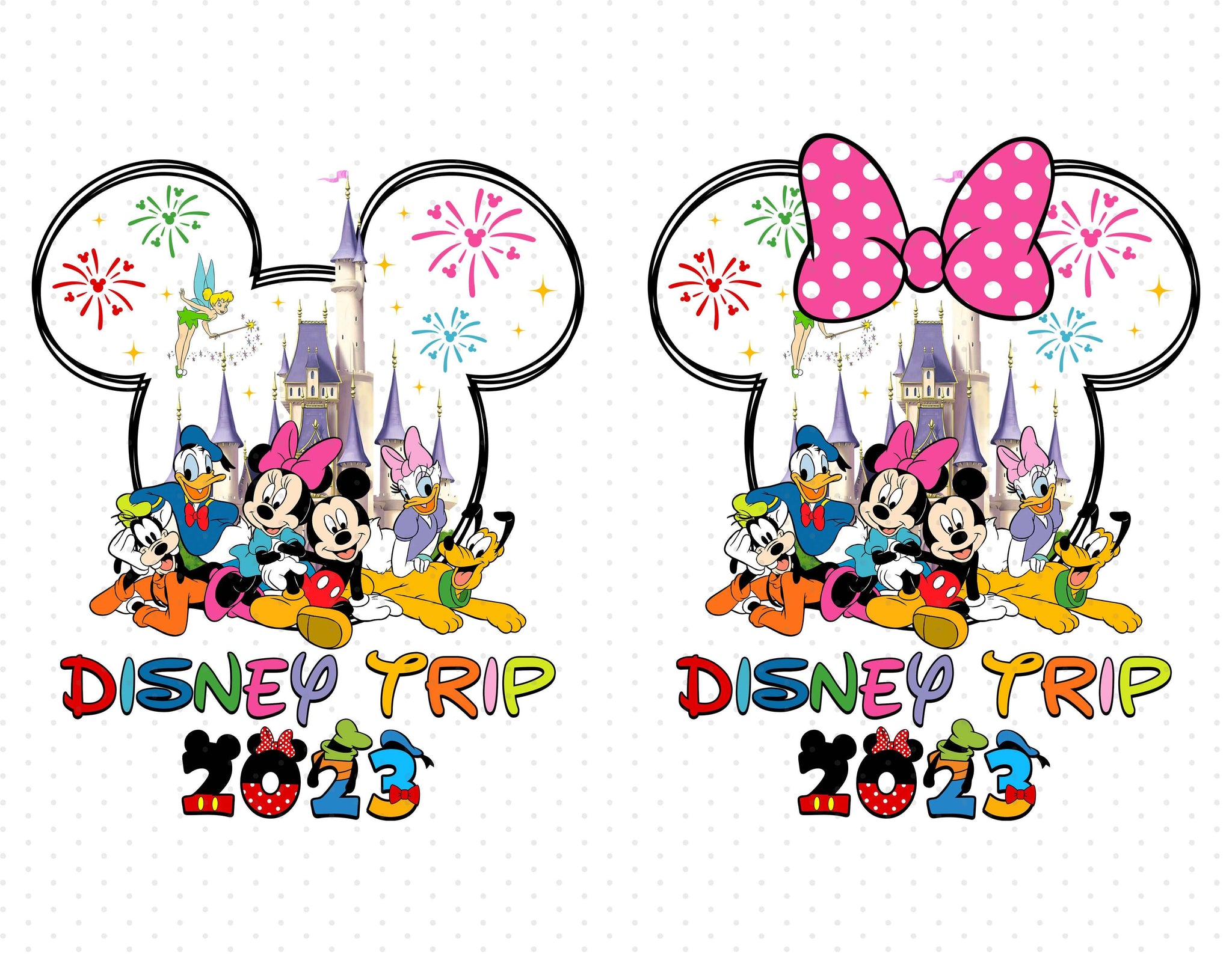 Disney Home Castle Mickey Ears Pack - Digital Download Sublimation