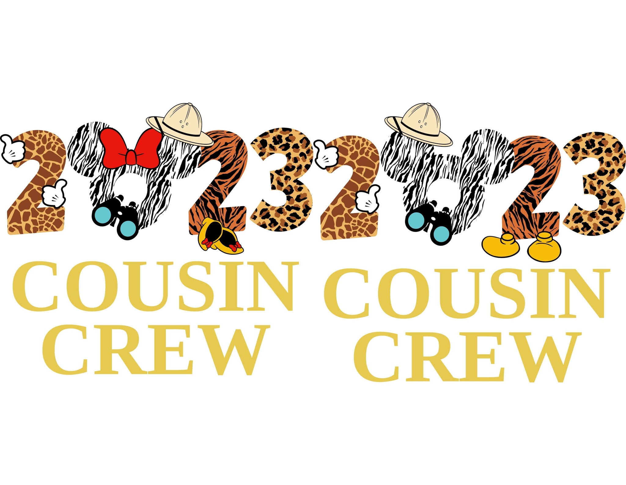 Bundle Cousin Crew 2023 SVG, Family Svg, Magical Kingdom Svg, Family Trip Svg, Family Trip 2023 Svg, Vacay Mode Svg, Best Day Ever Svg