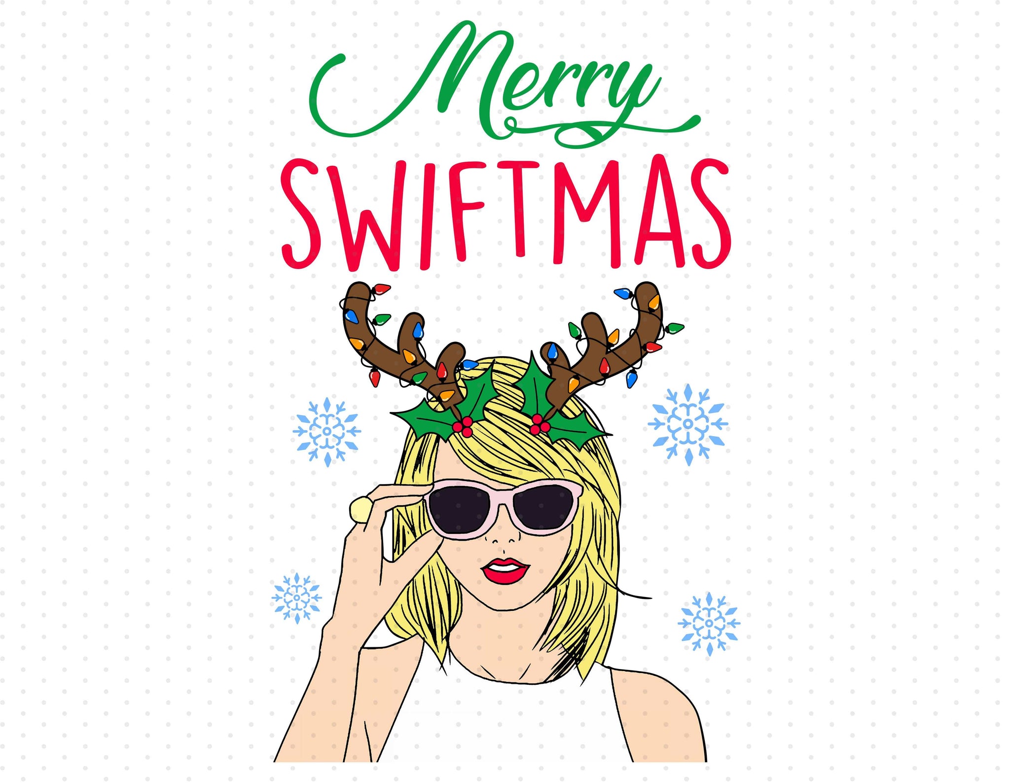 Merry Swiftmas Sublimation PNG