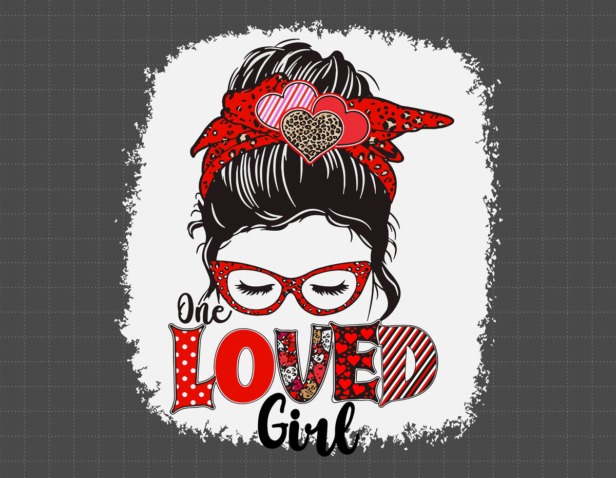 One Love Girl SVG - Instant Download